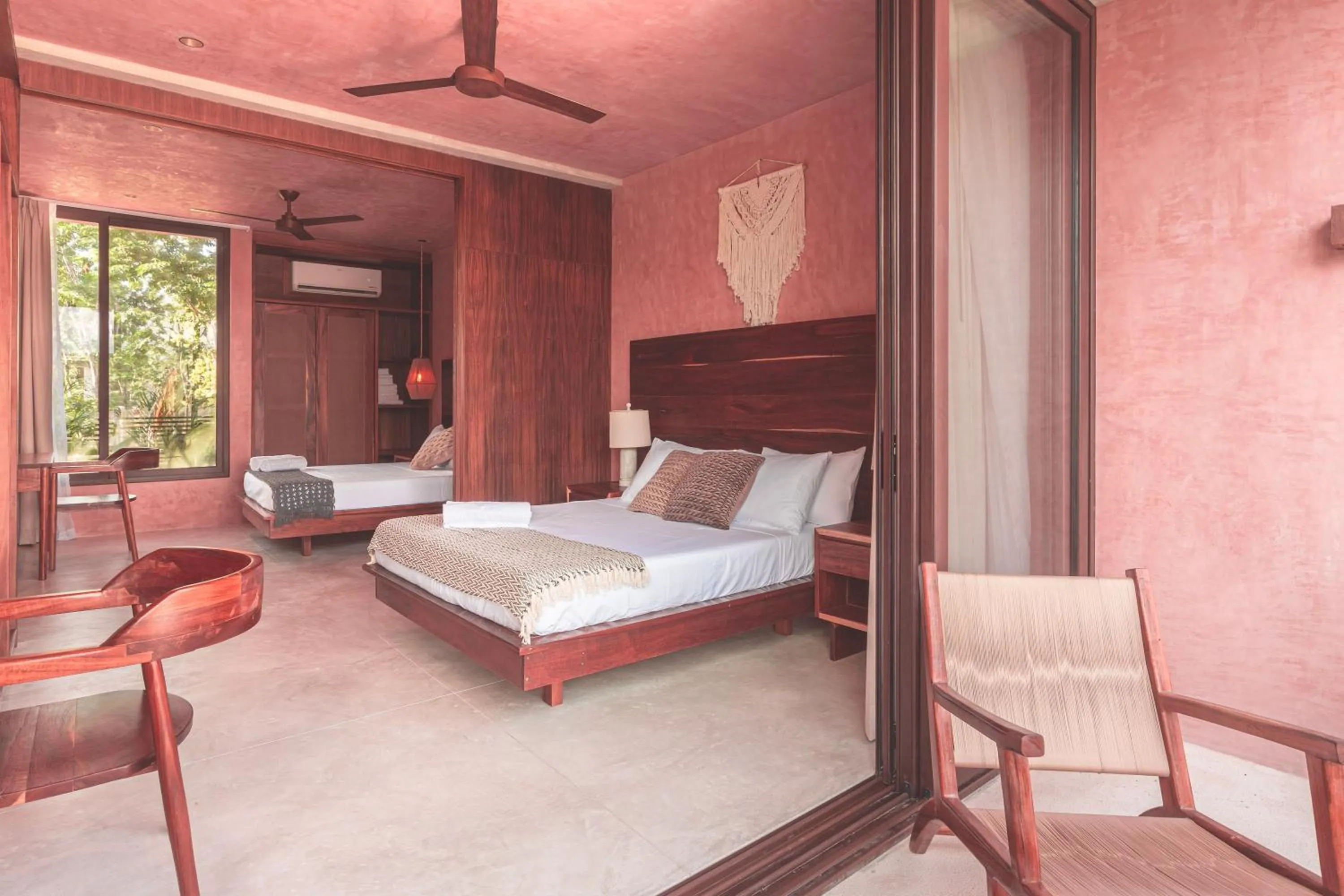 Bed in Entorno Tulum - Luxury Villas