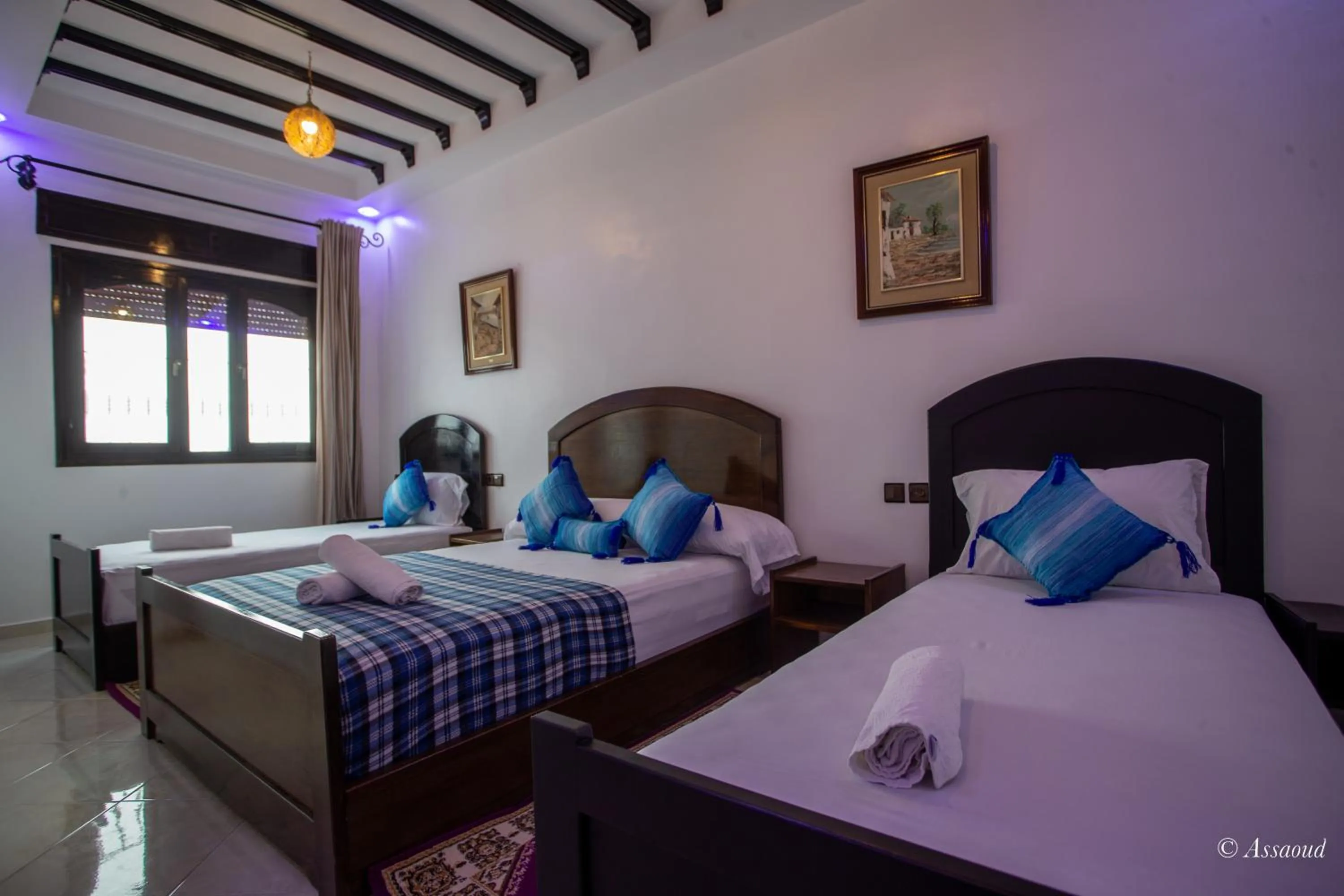 Bed in Maison d'hôtes Afassi