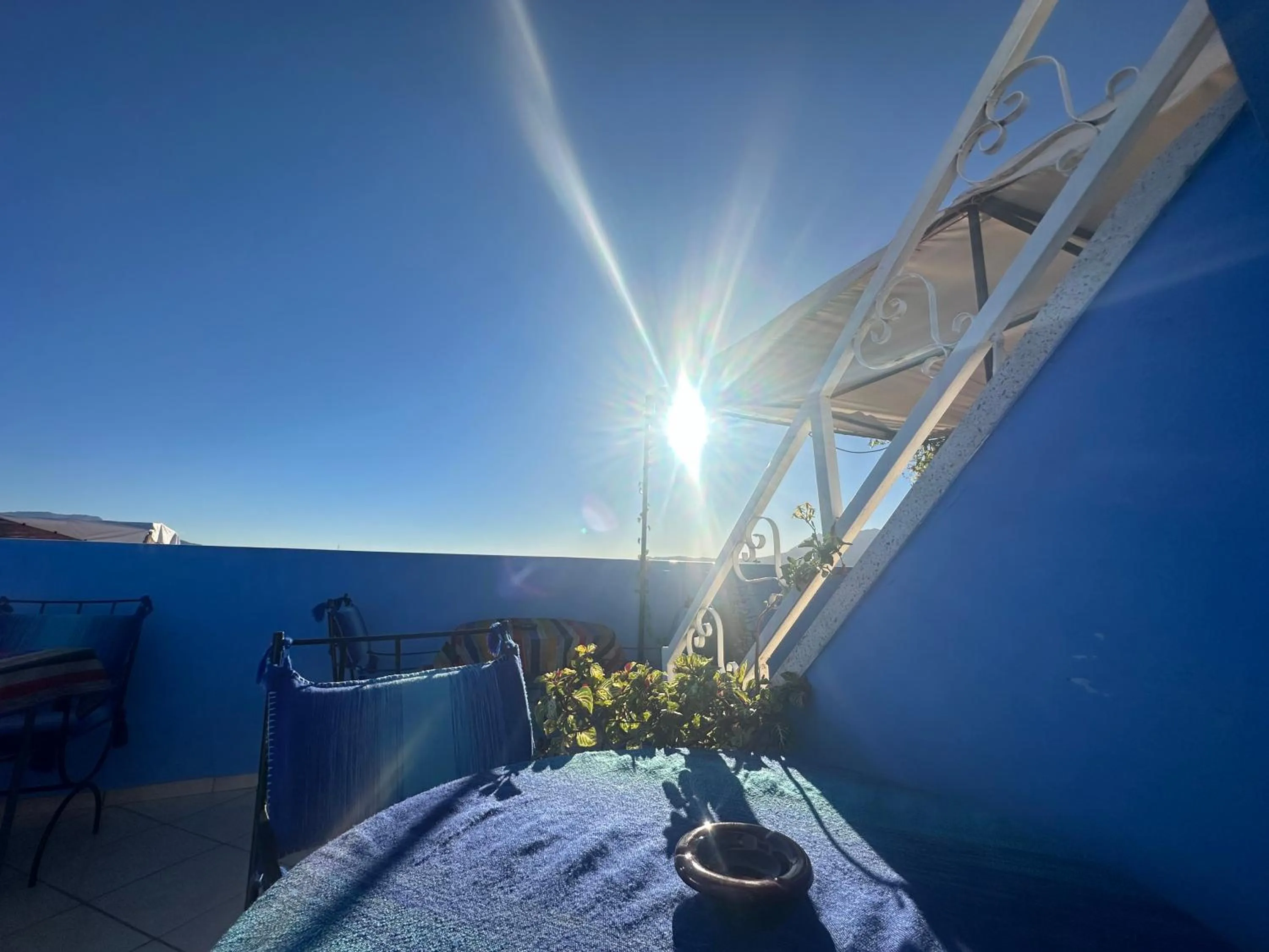 Patio in Maison d'hôtes Afassi