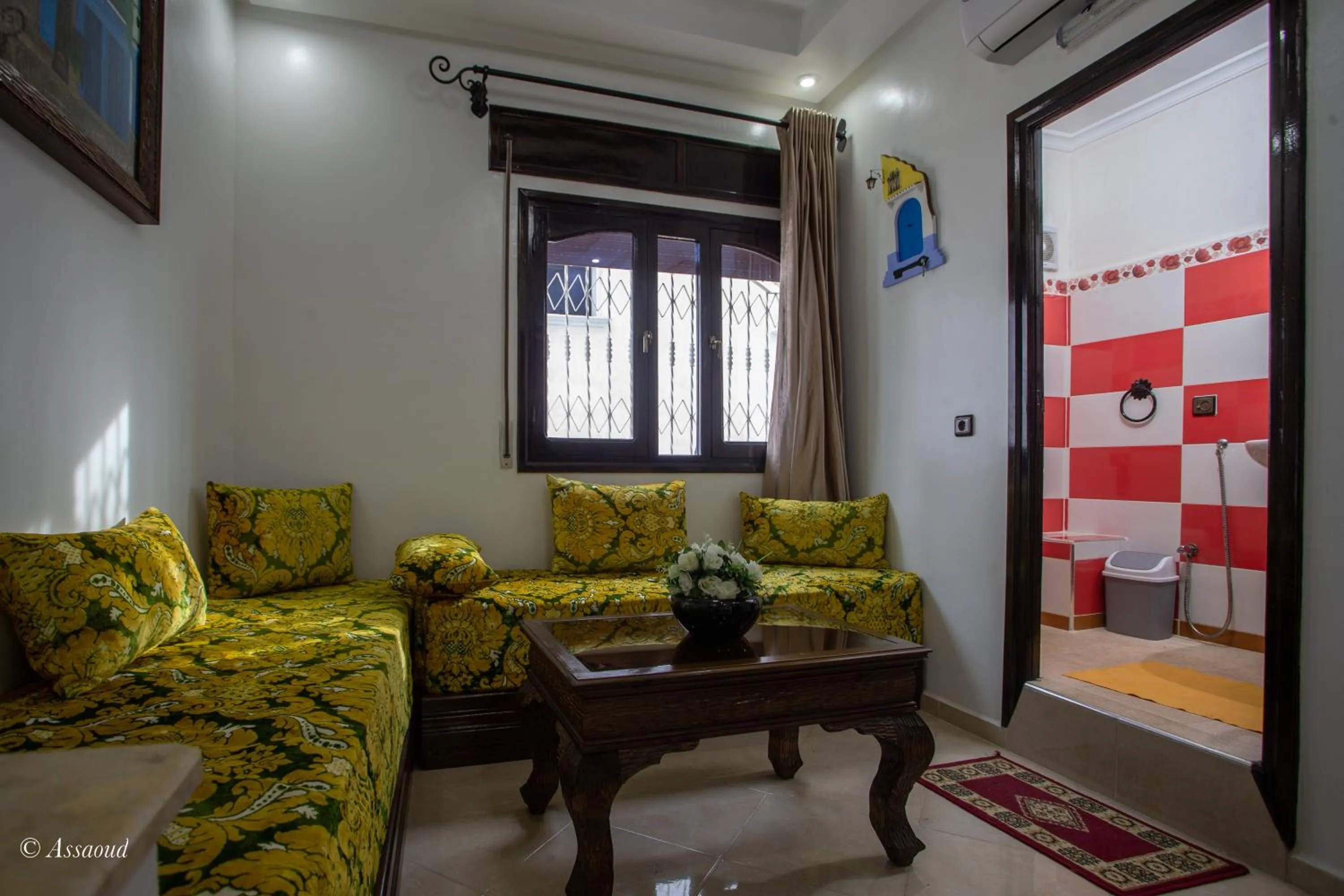 Living room in Maison d'hôtes Afassi