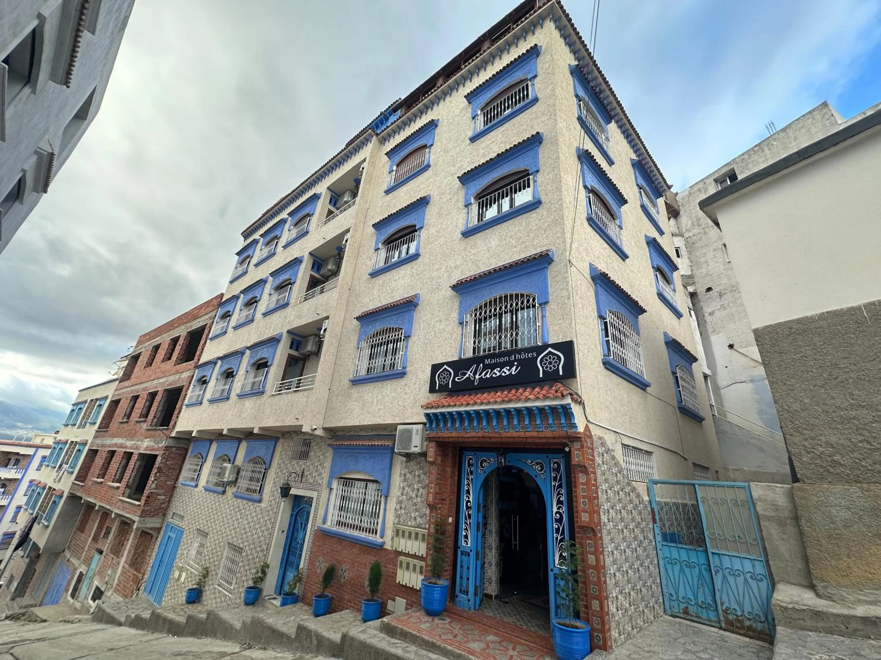 Property building in Maison d'hôtes Afassi