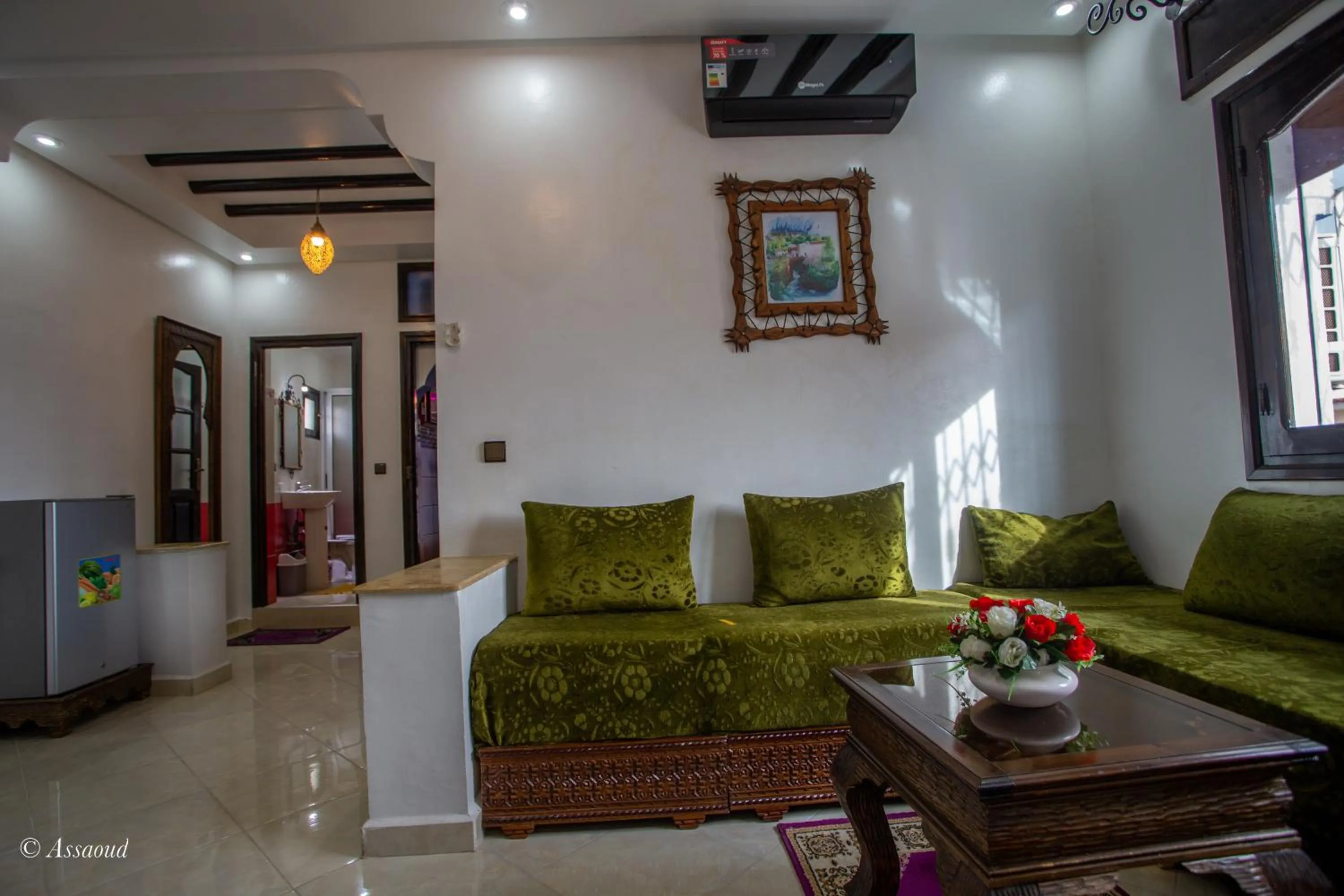 Seating area in Maison d'hôtes Afassi