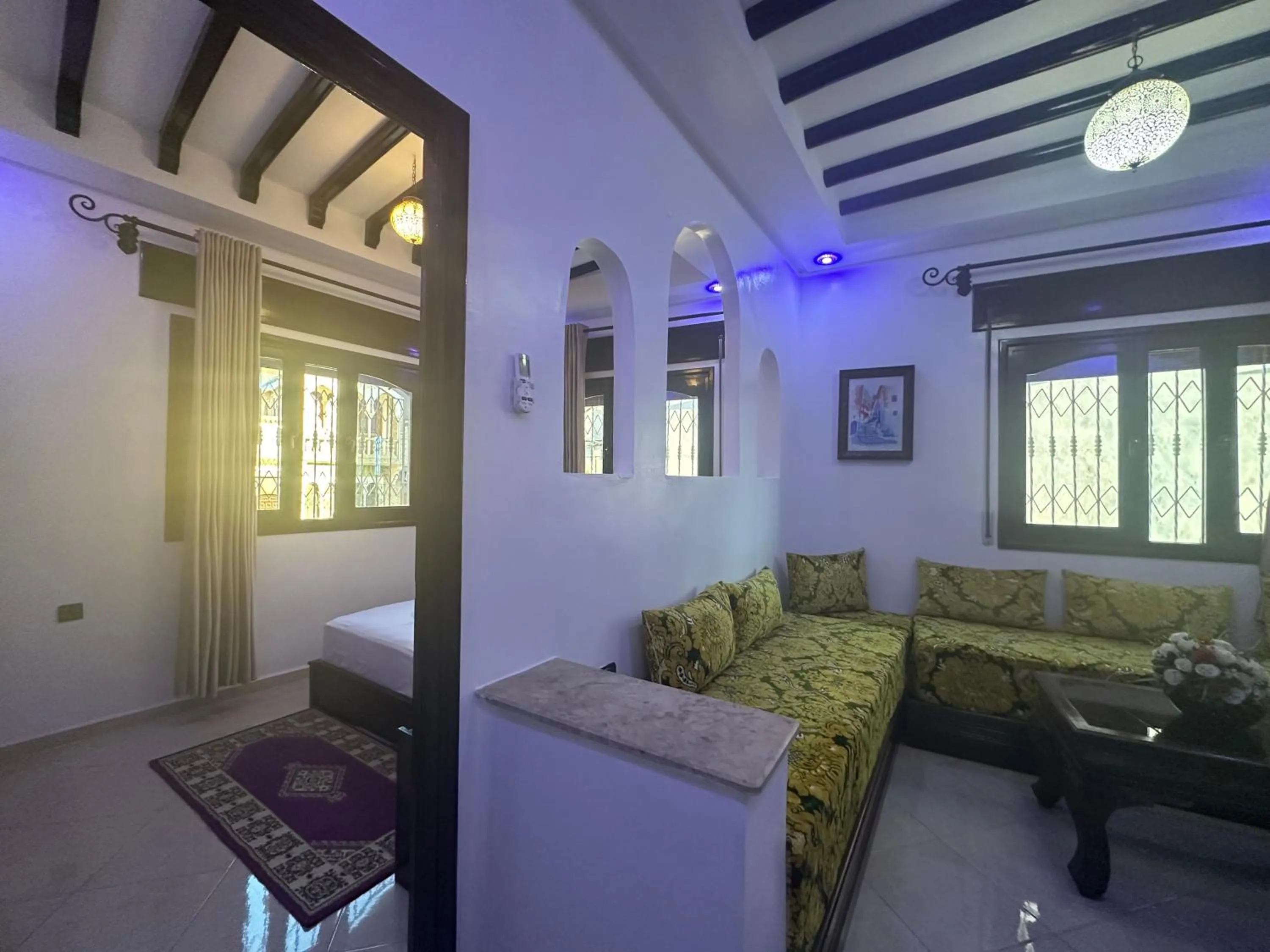 Living room in Maison d'hôtes Afassi