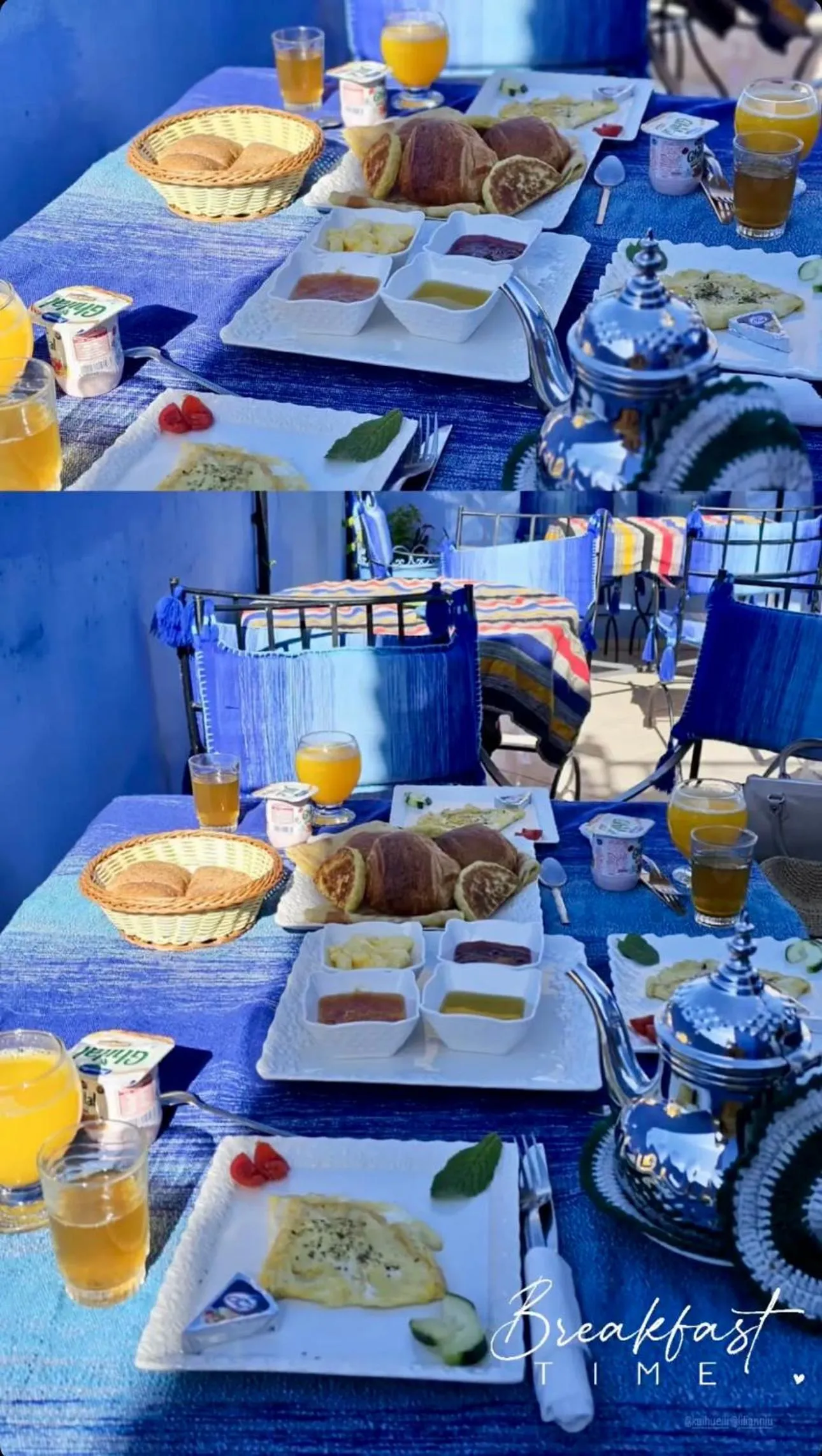Breakfast in Maison d'hôtes Afassi