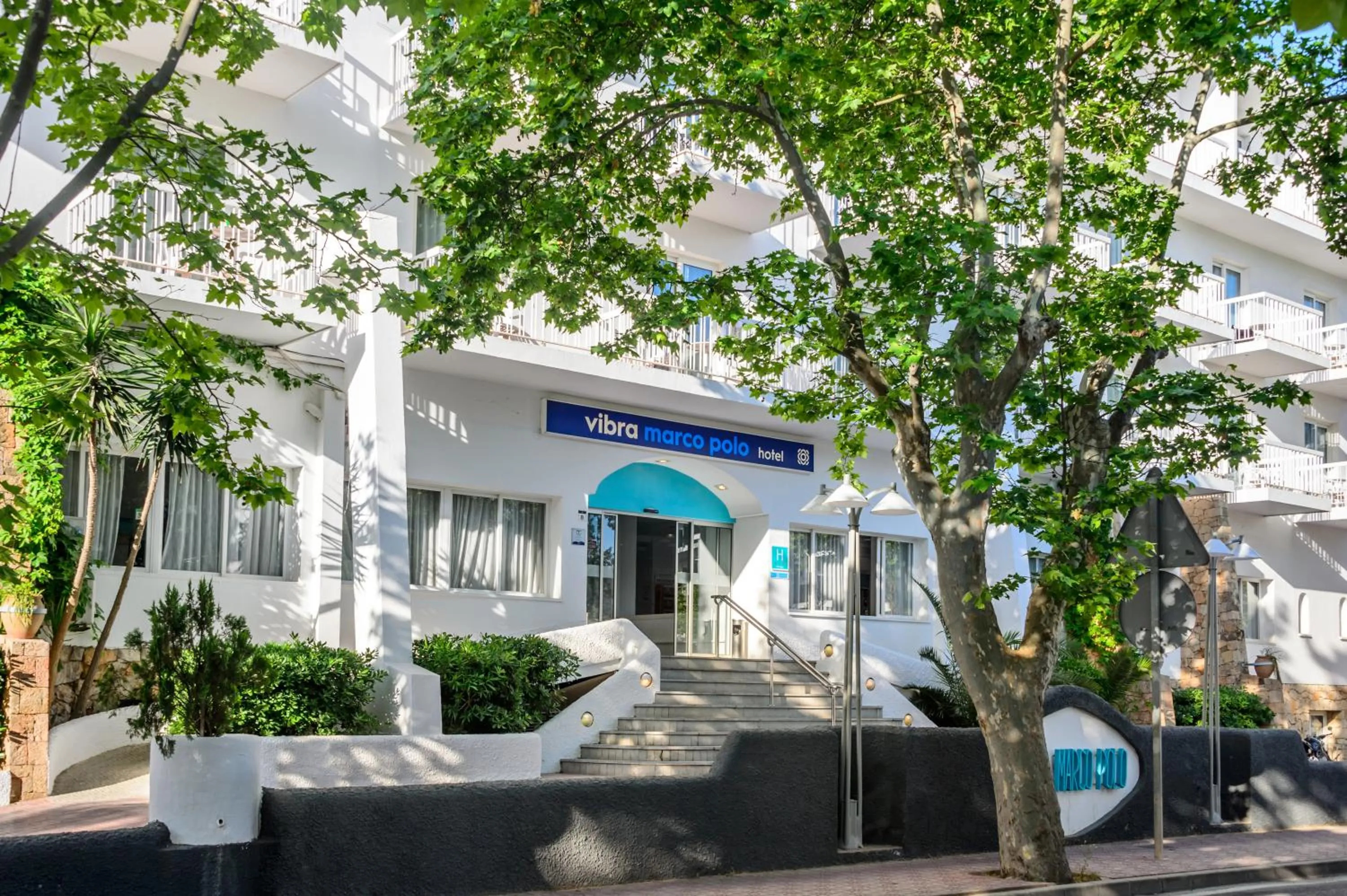 Facade/entrance in Hotel Vibra Marco Polo I - Adults only