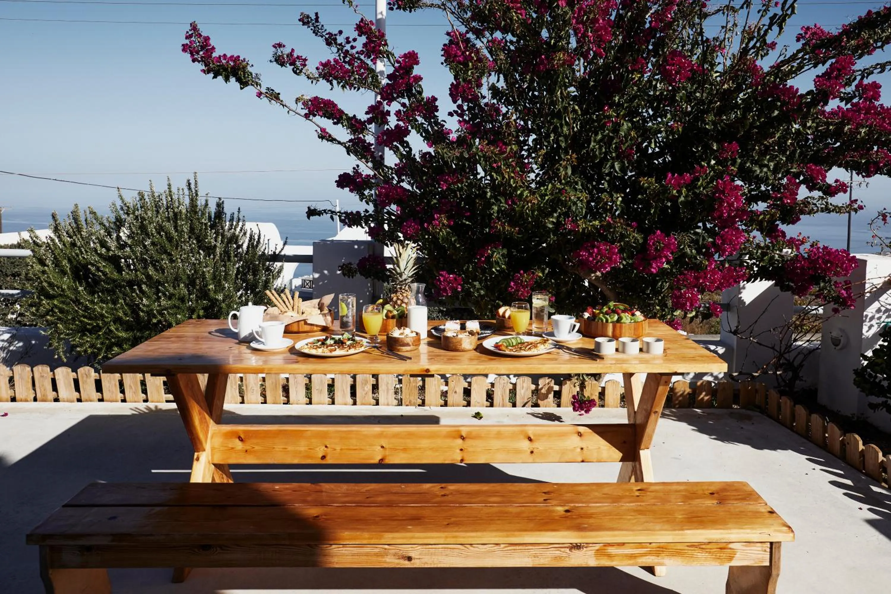Breakfast in Athiri Santorini Hotel