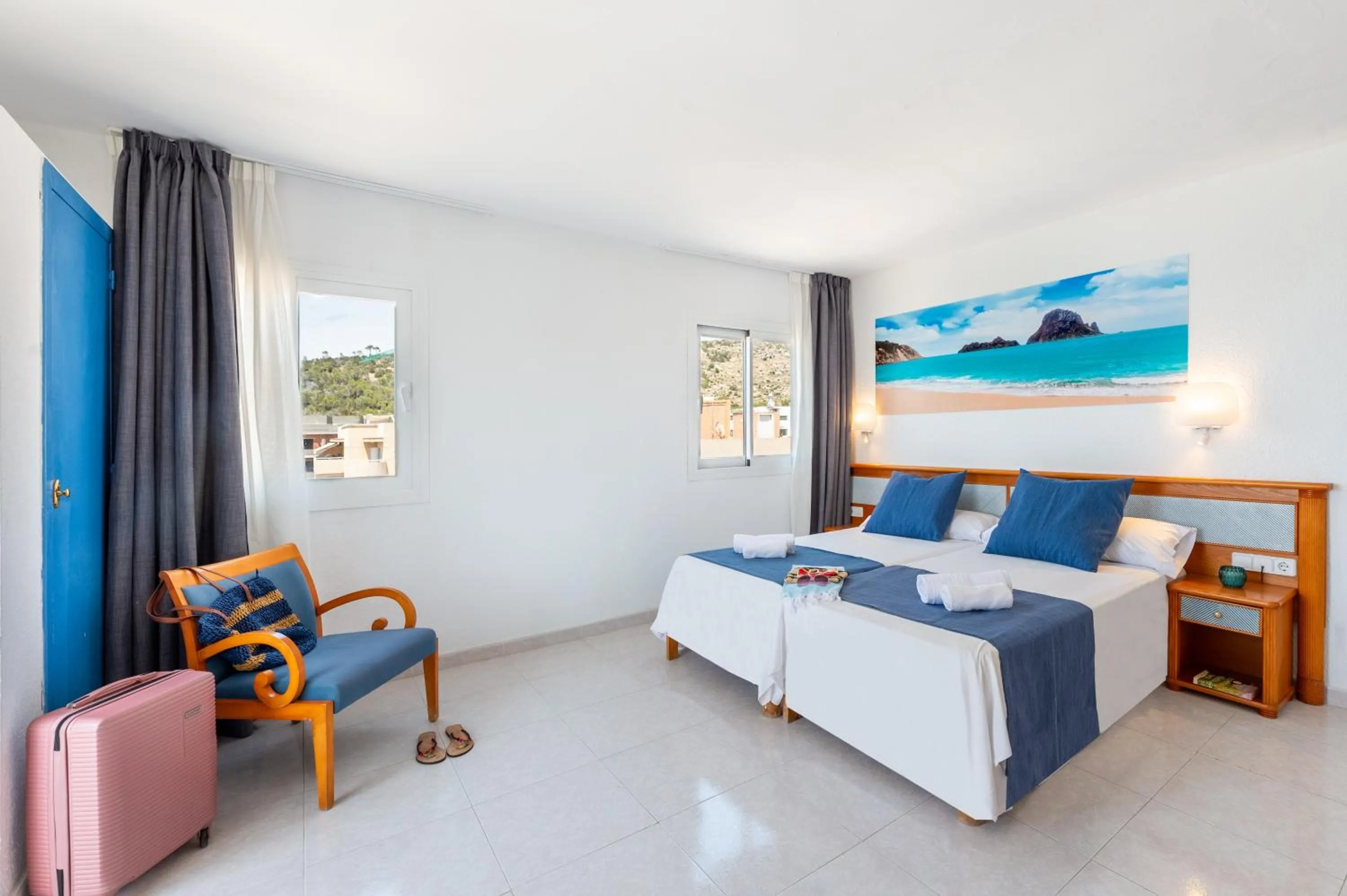 Bed in Vibra Calima Apartamentos - Adults only