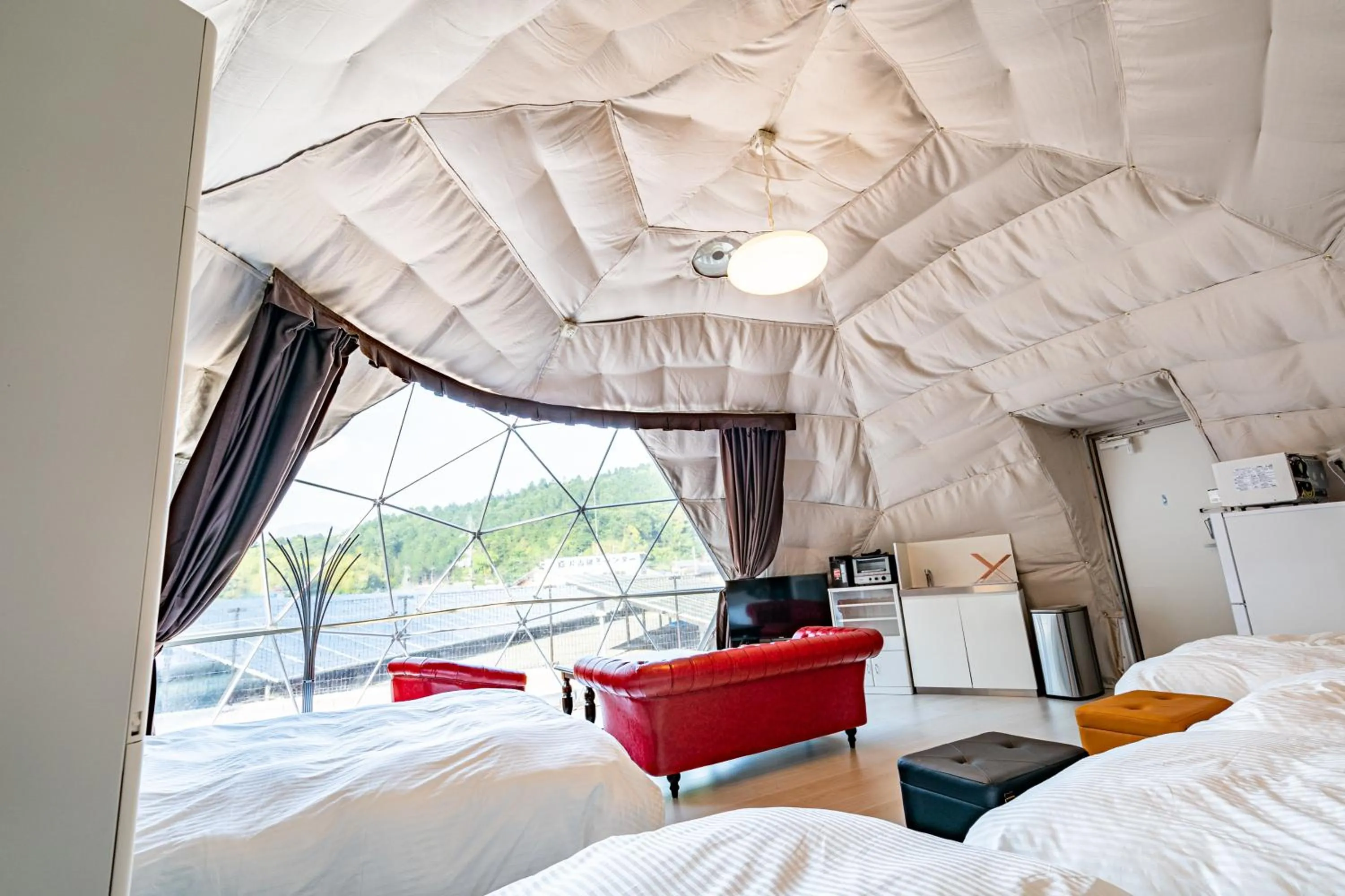 Bed in RESORT SPA FutureRESORT