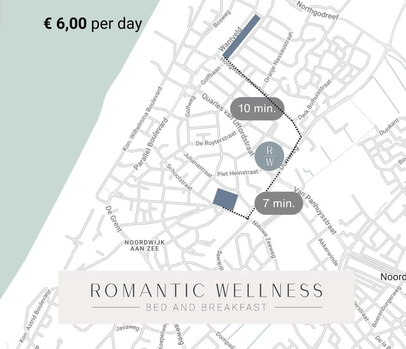 Romantic Wellness BnB Noordwijk