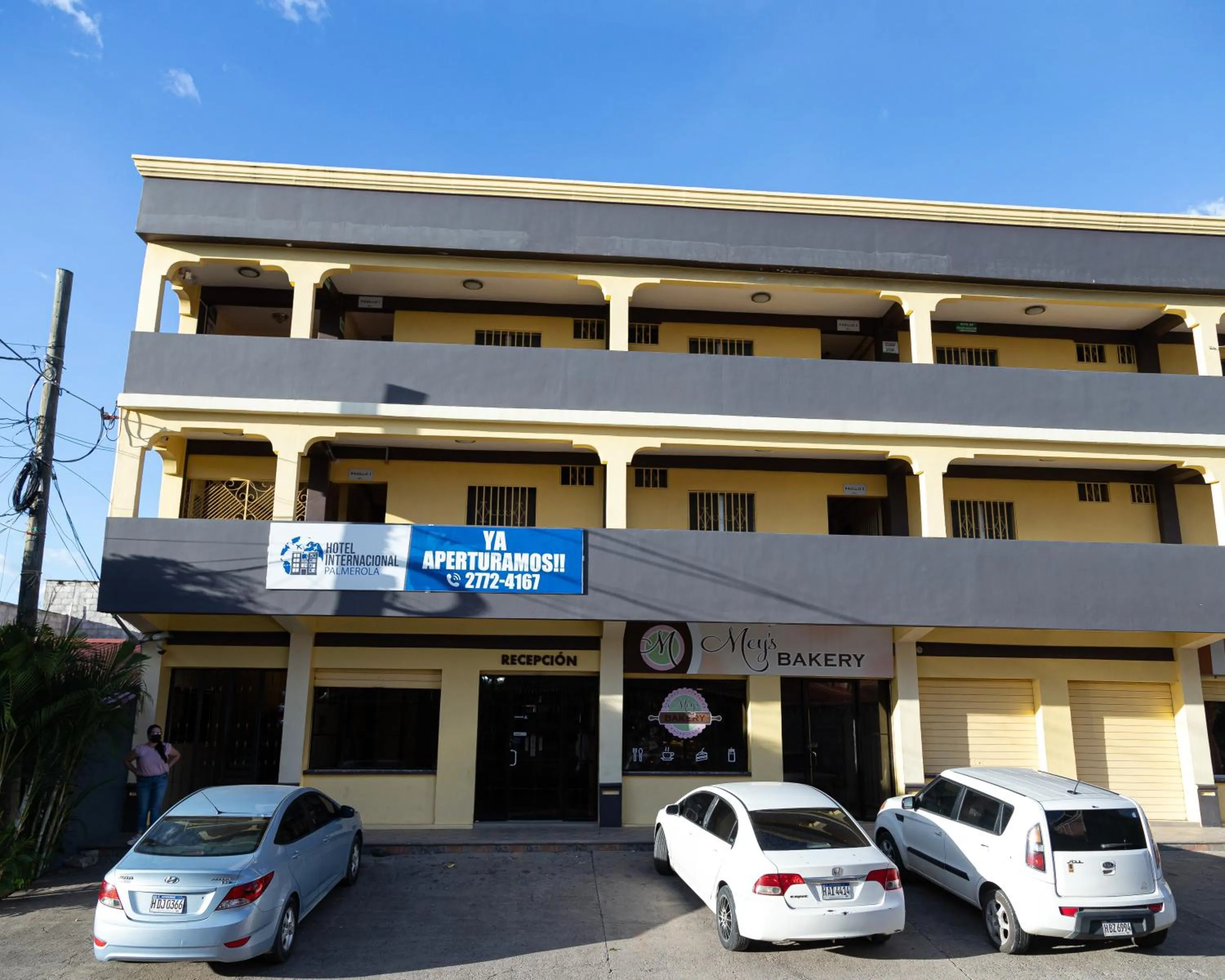 Property building in Hotel Internacional Palmerola