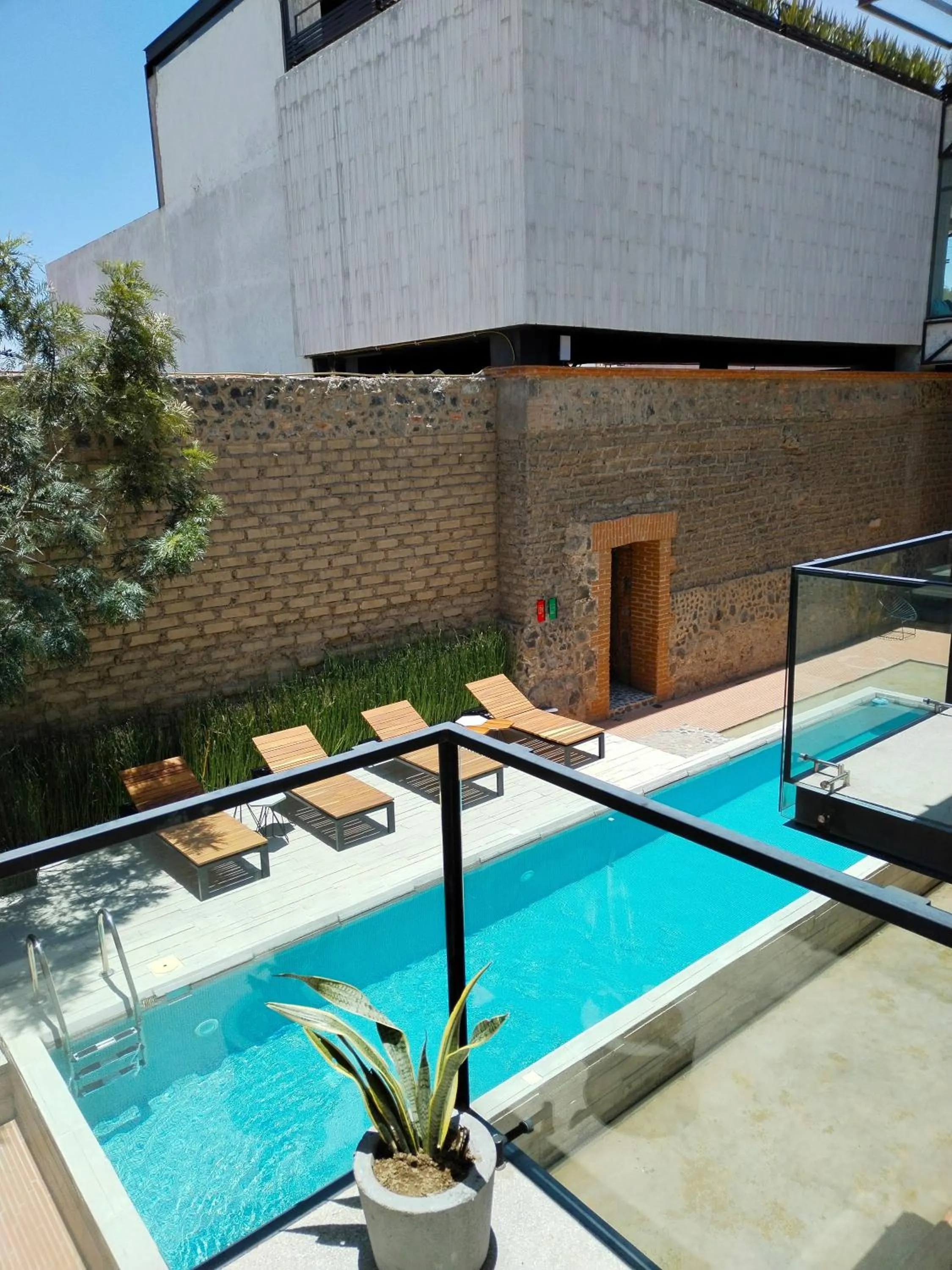 Pool view in Hotel Tila