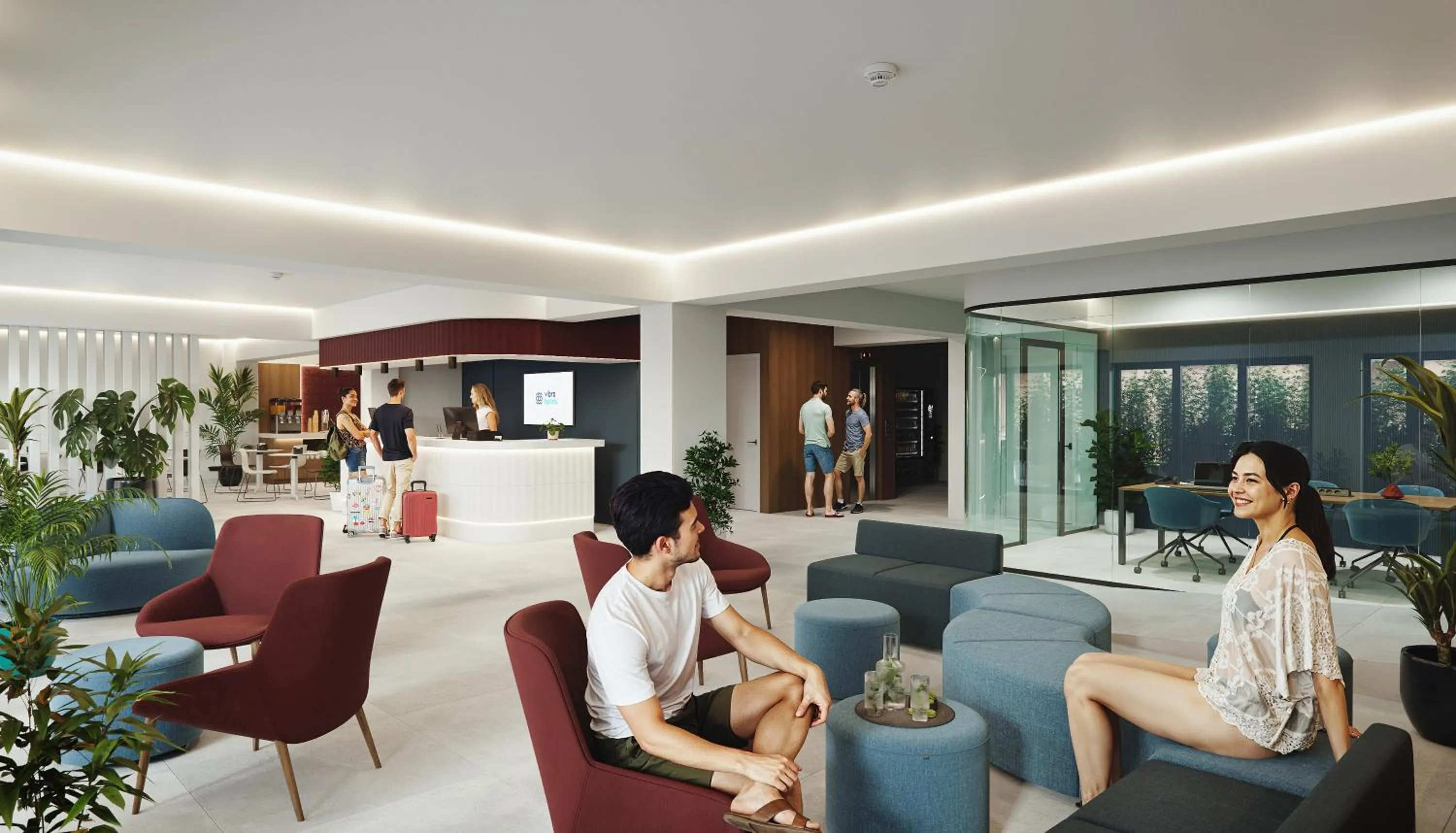 Lobby or reception in Hotel Vibra Vila - New Opening 2026
