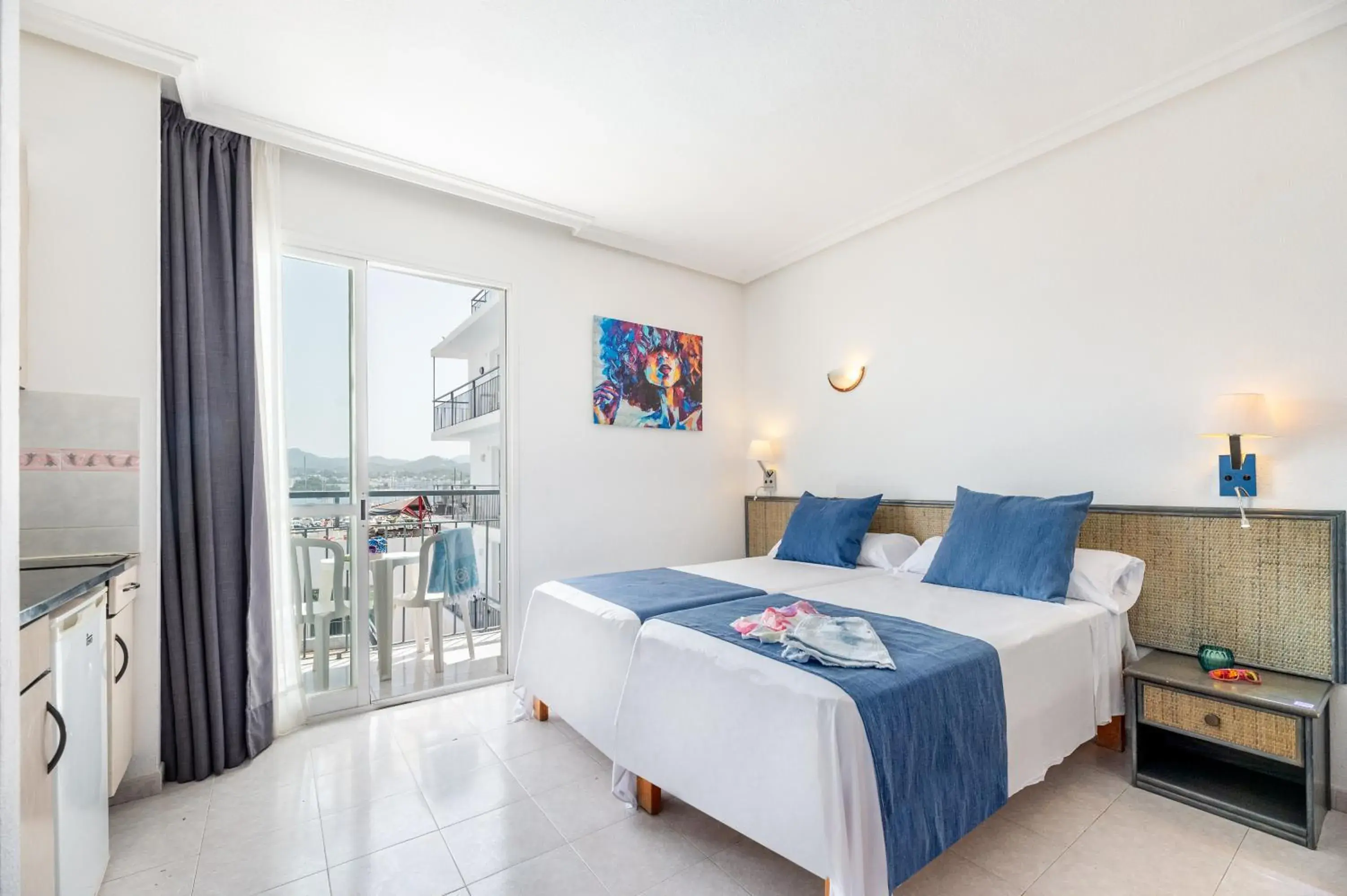 Bed in Aparthotel Vibra del Mar - Adults only Bed in Aparthotel Vibra del Mar - Adults only