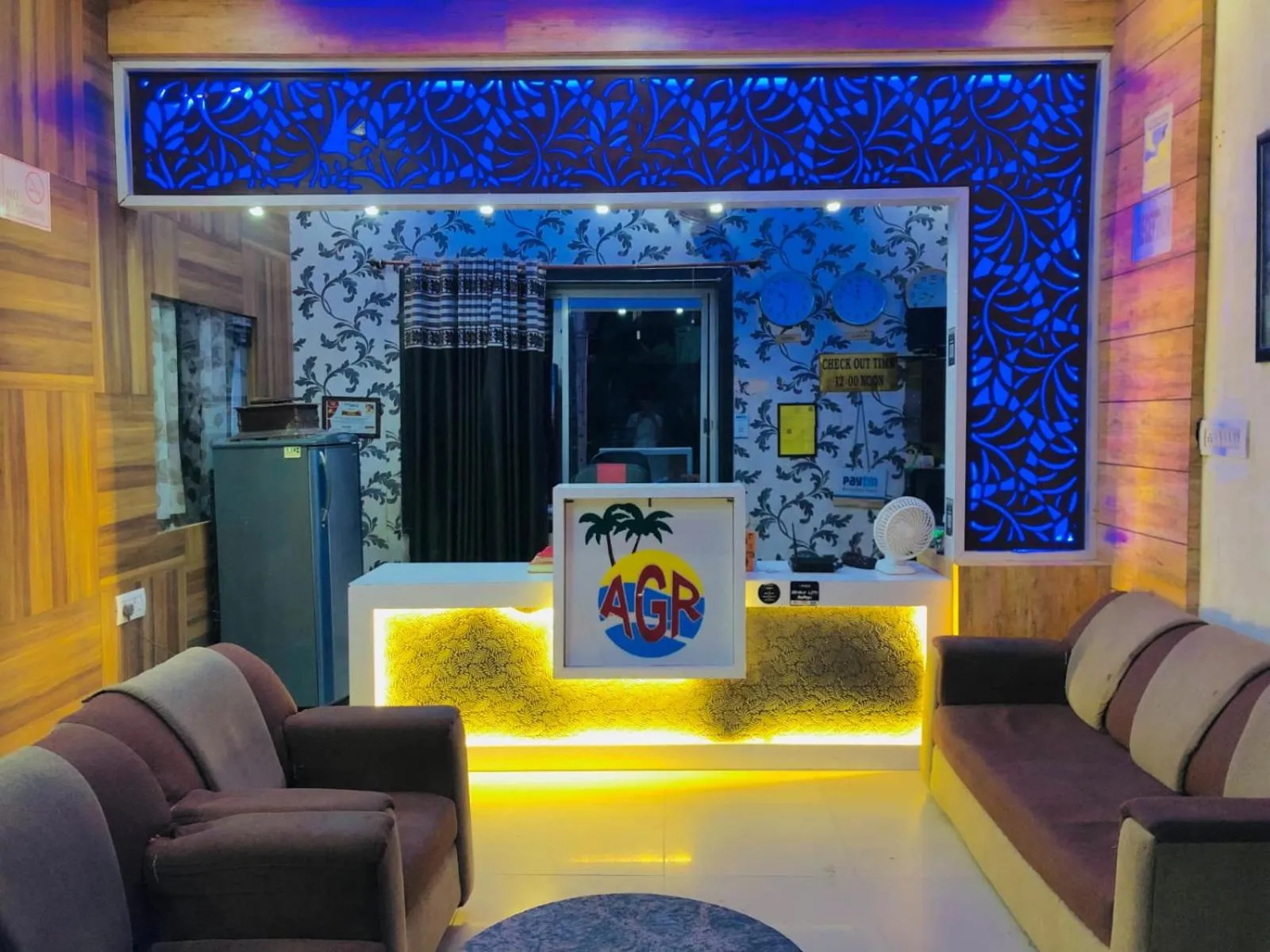 Lobby or reception in Ajaypal Garh Resort Near Pushkar and Ajmer