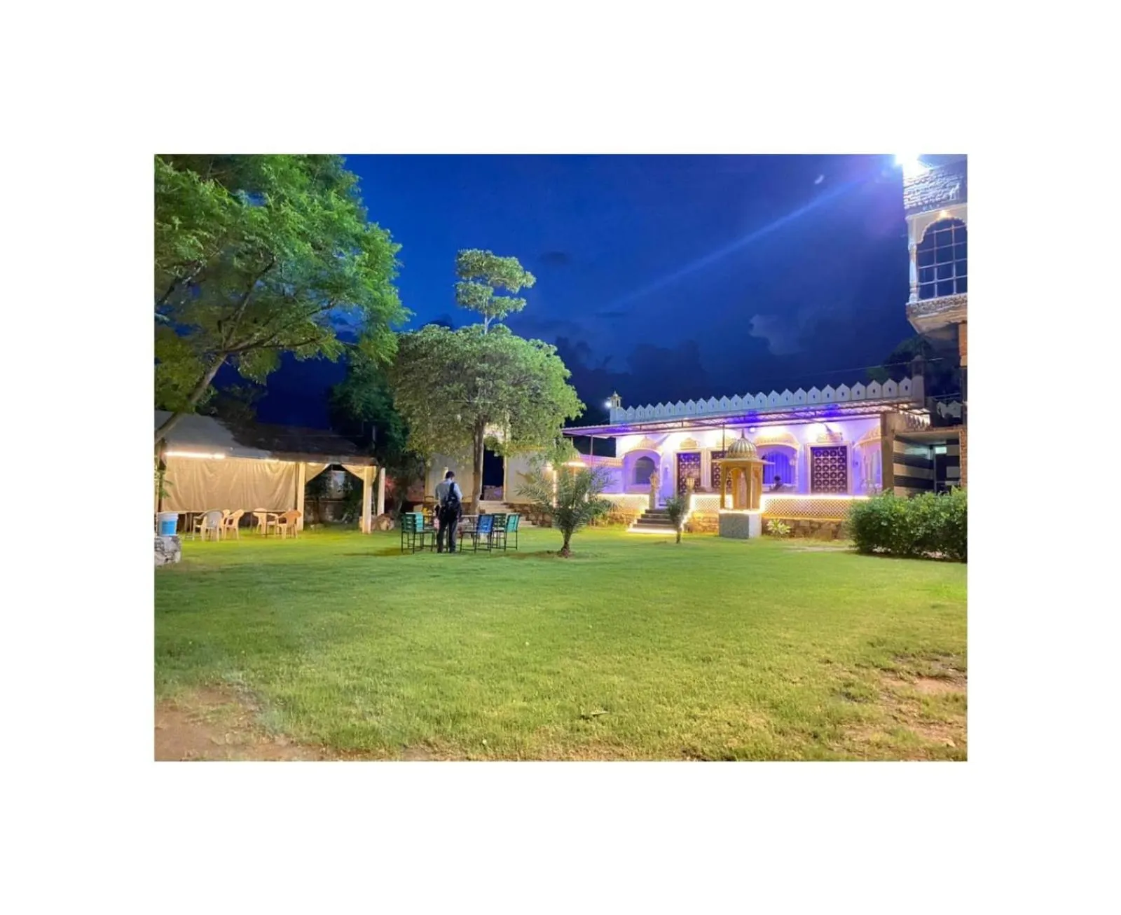 Garden in Ajaypal Garh Resort Near Pushkar and Ajmer