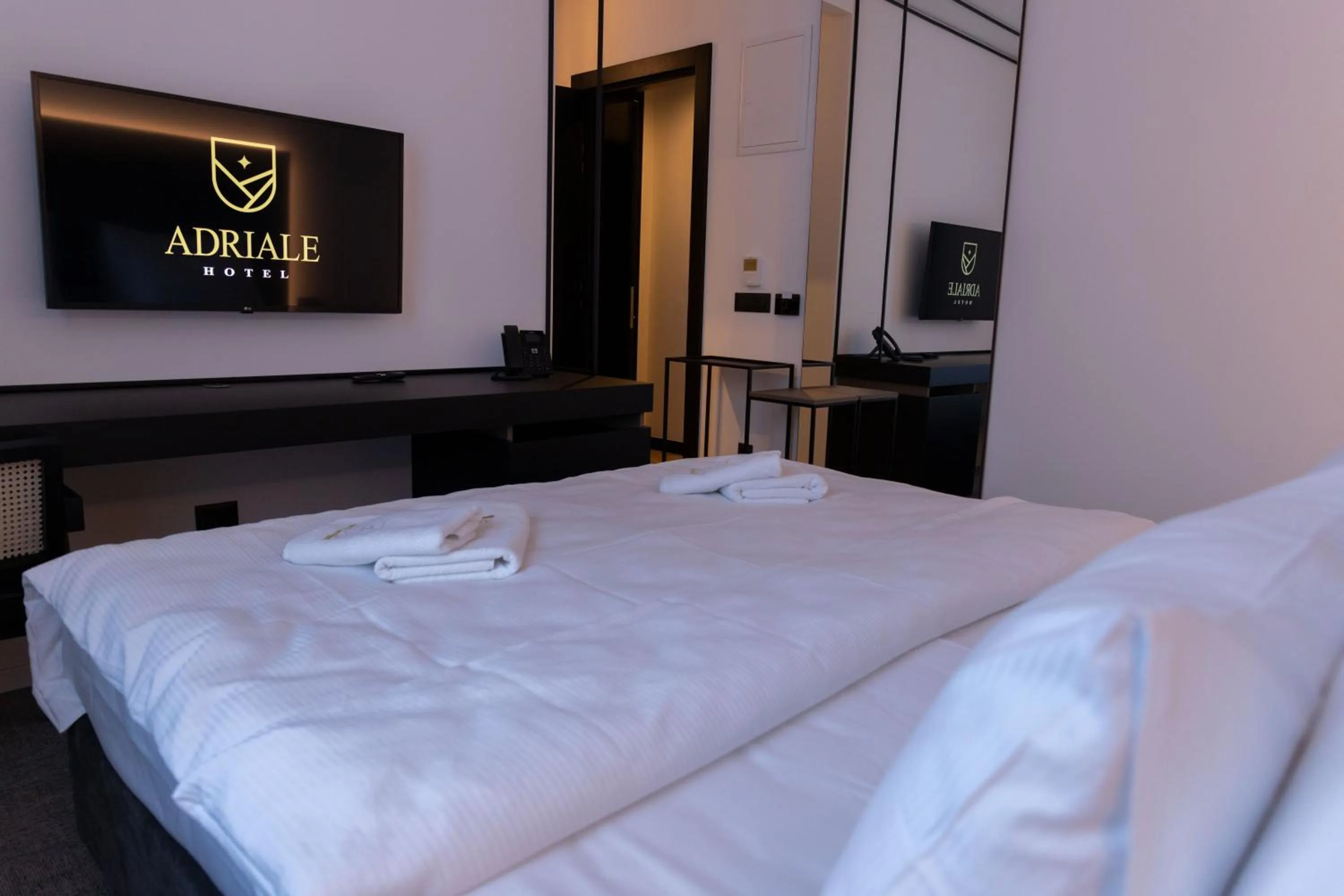 Bed in Hotel Adriale