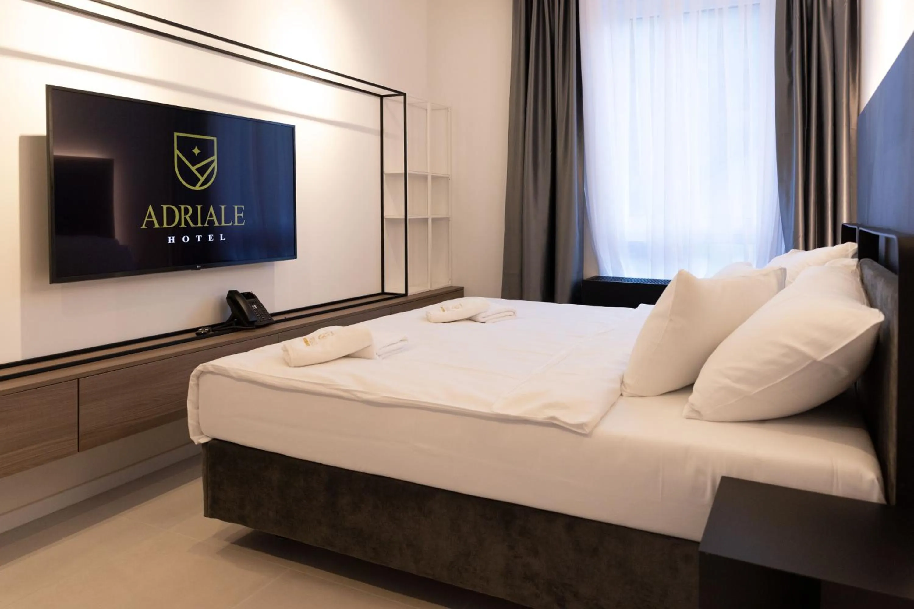 Bed in Hotel Adriale