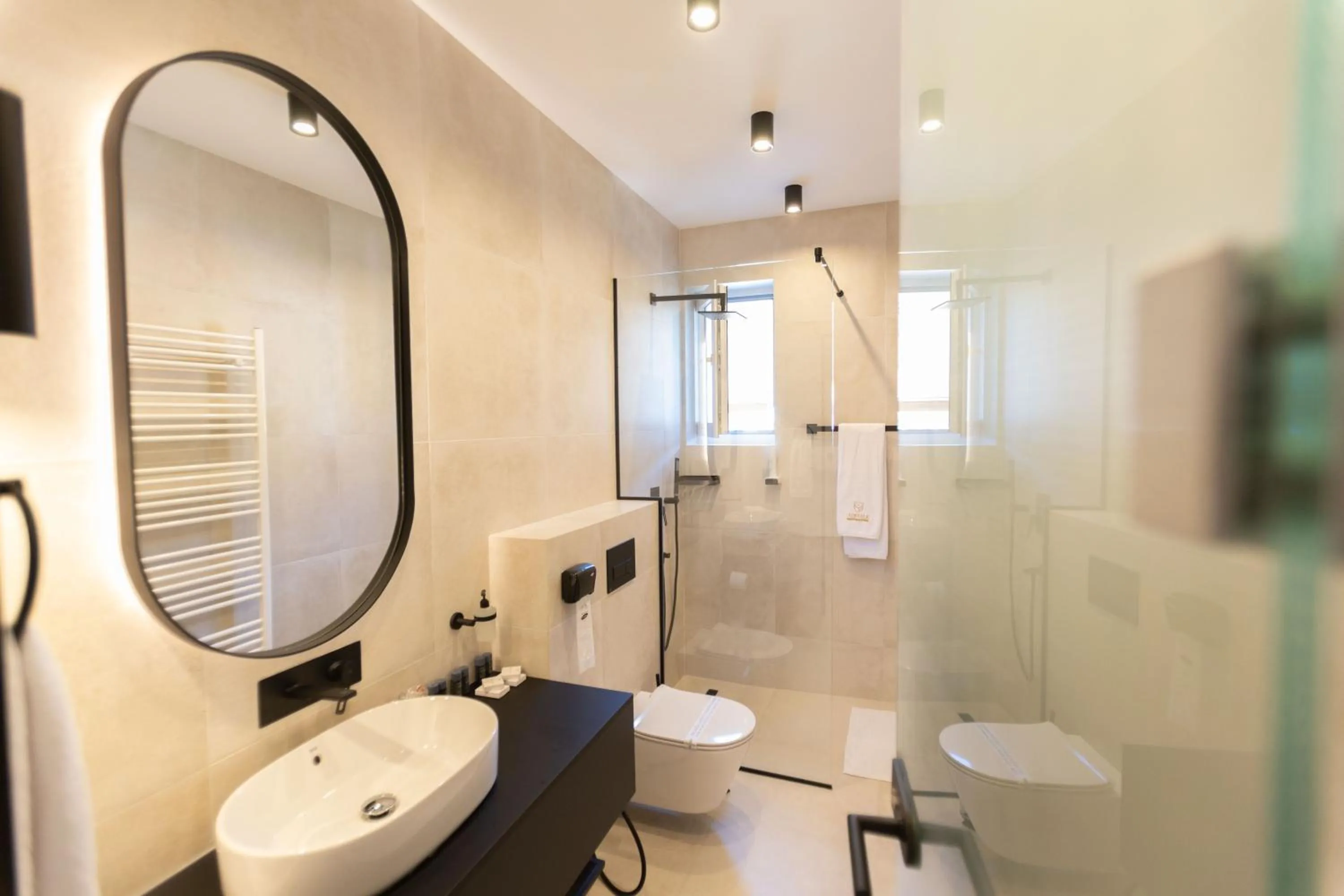 Shower in Hotel Adriale