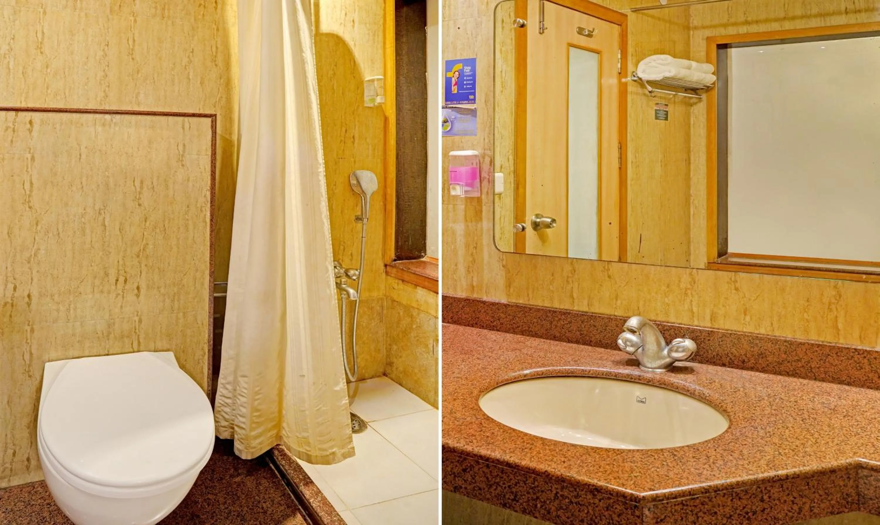 Bathroom in Treebo Royal Cm - City Center