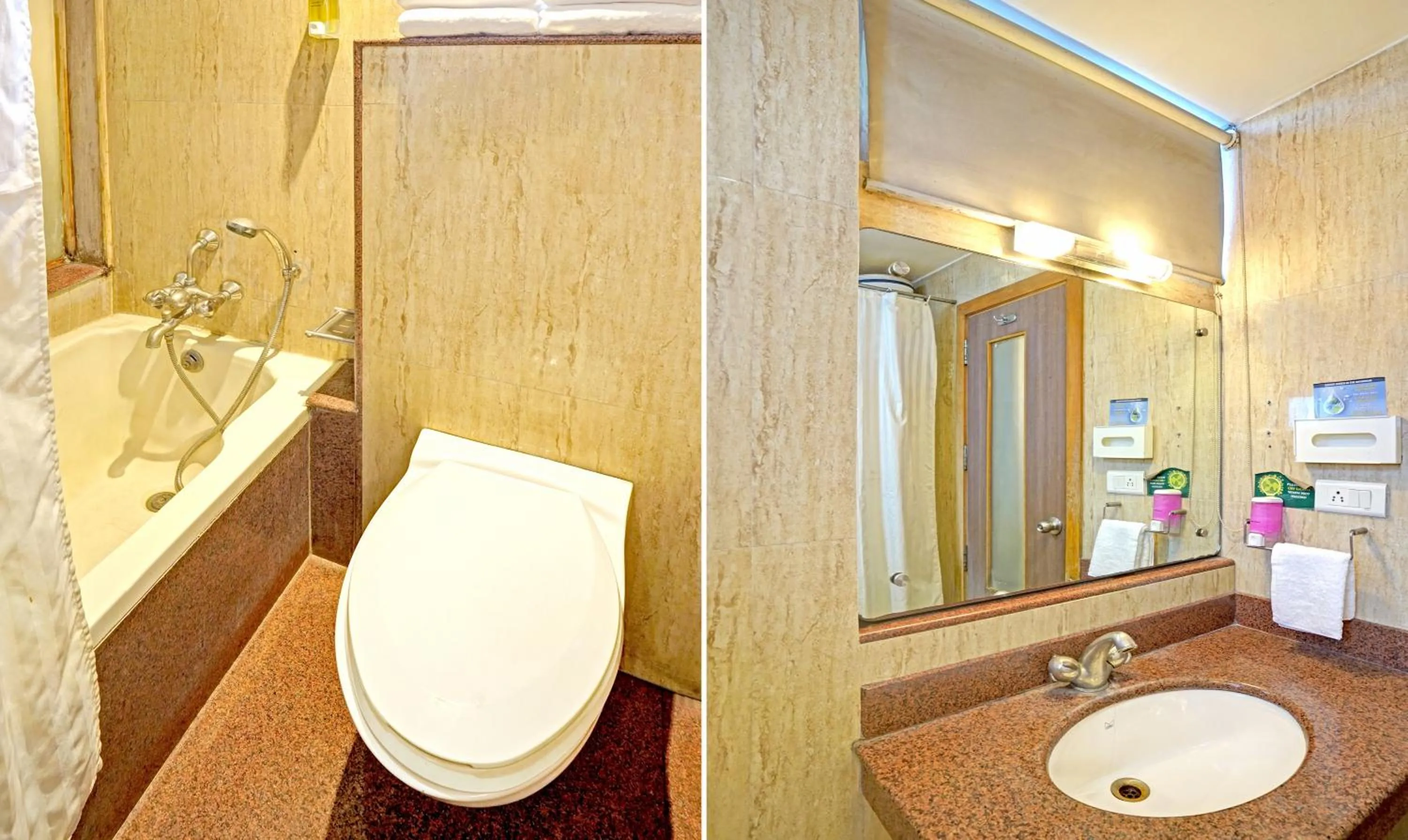 Bathroom in Treebo Royal Cm - City Center