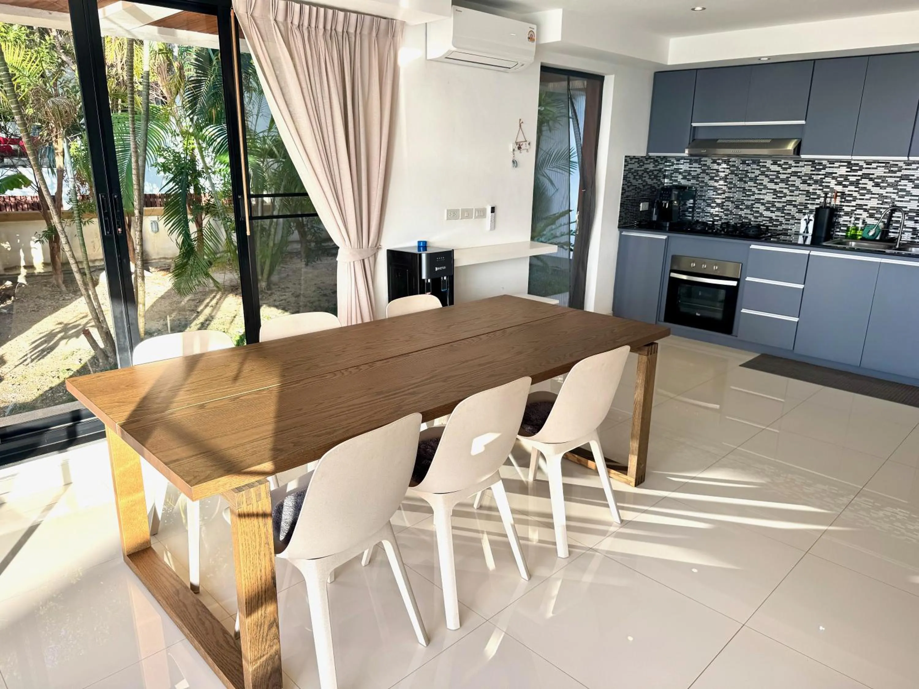 Coffee/tea facilities in The Carma - stylish and luxury sea view pool villa