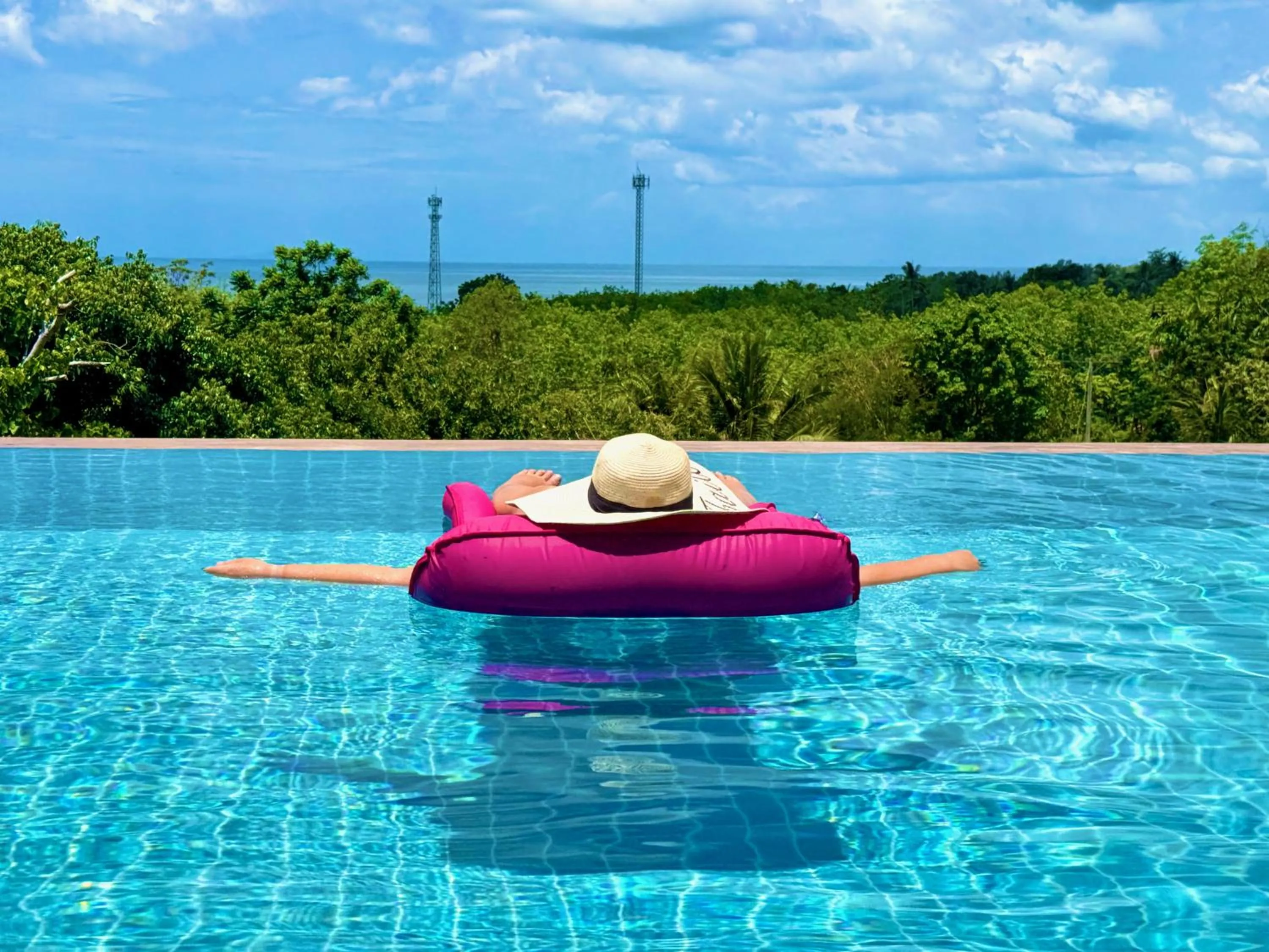 Day in The Carma - stylish and luxury sea view pool villa
