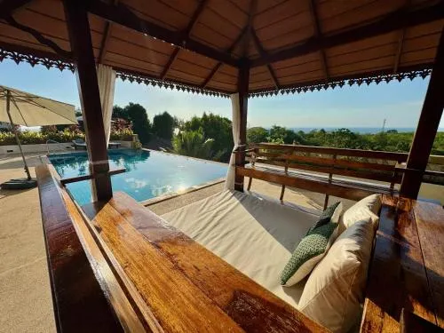 The Carma - stylish and luxury sea view pool villa