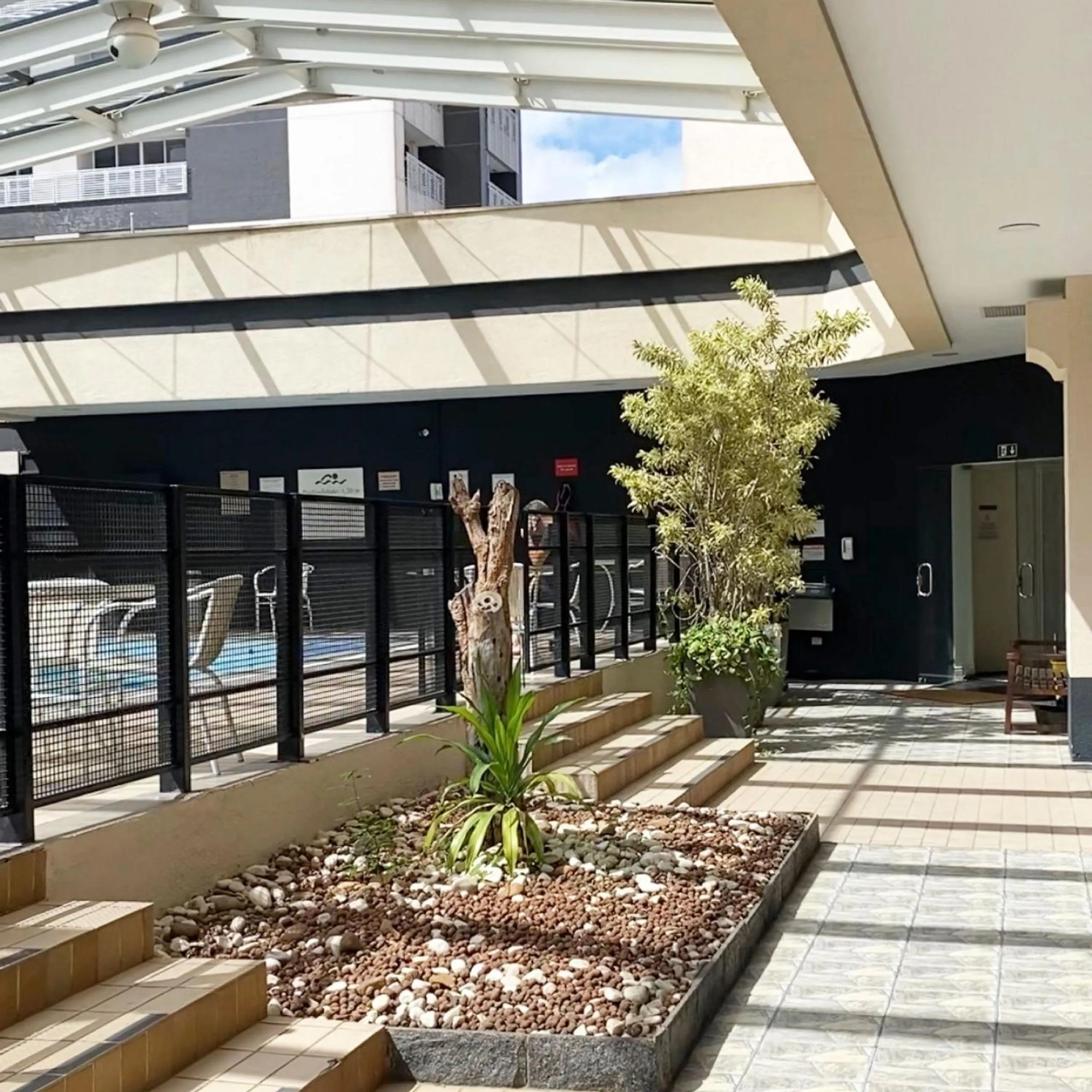 Swimming pool in Suite Flat Congonhas Duplo 1504