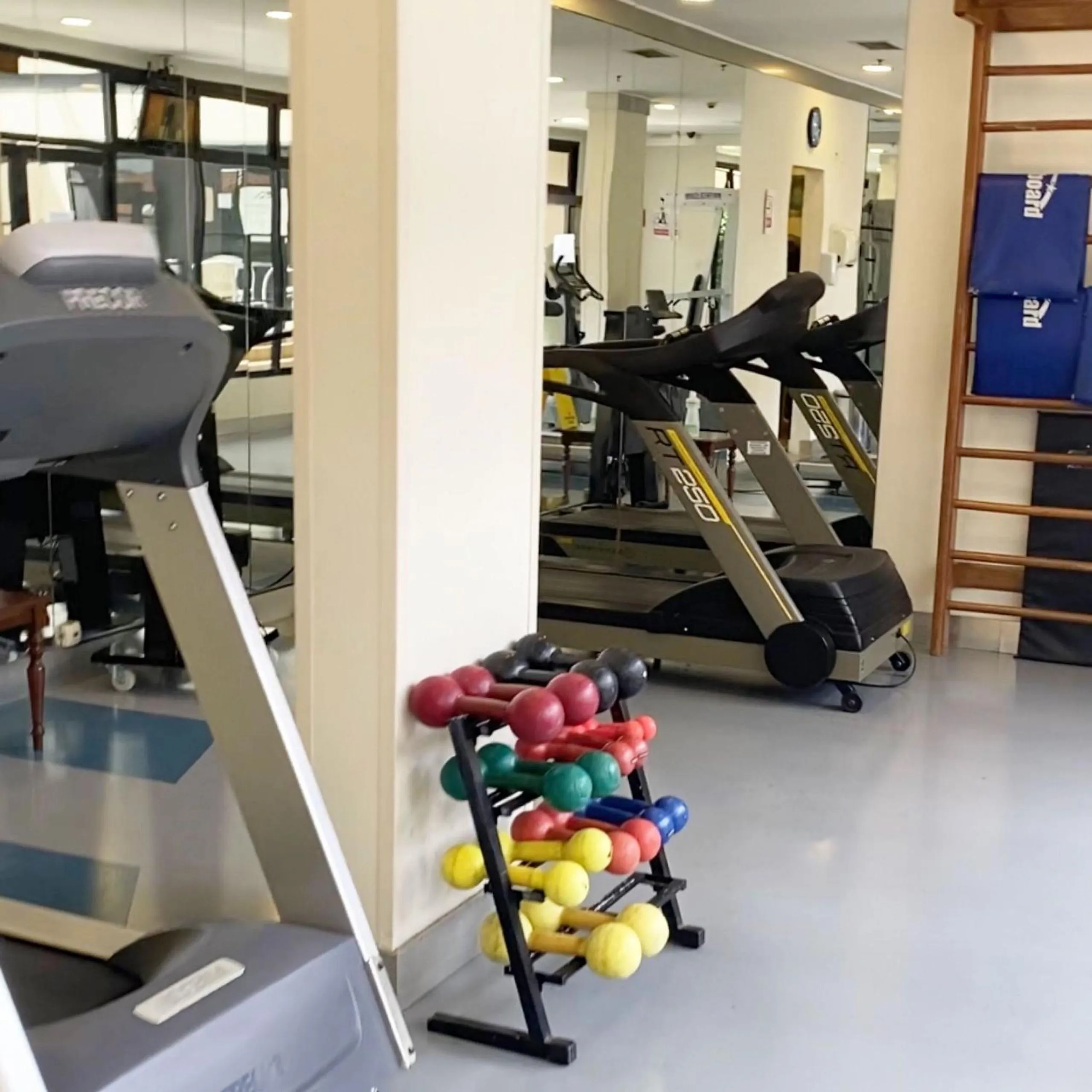Fitness centre/facilities in Suite Flat Congonhas Duplo 1504