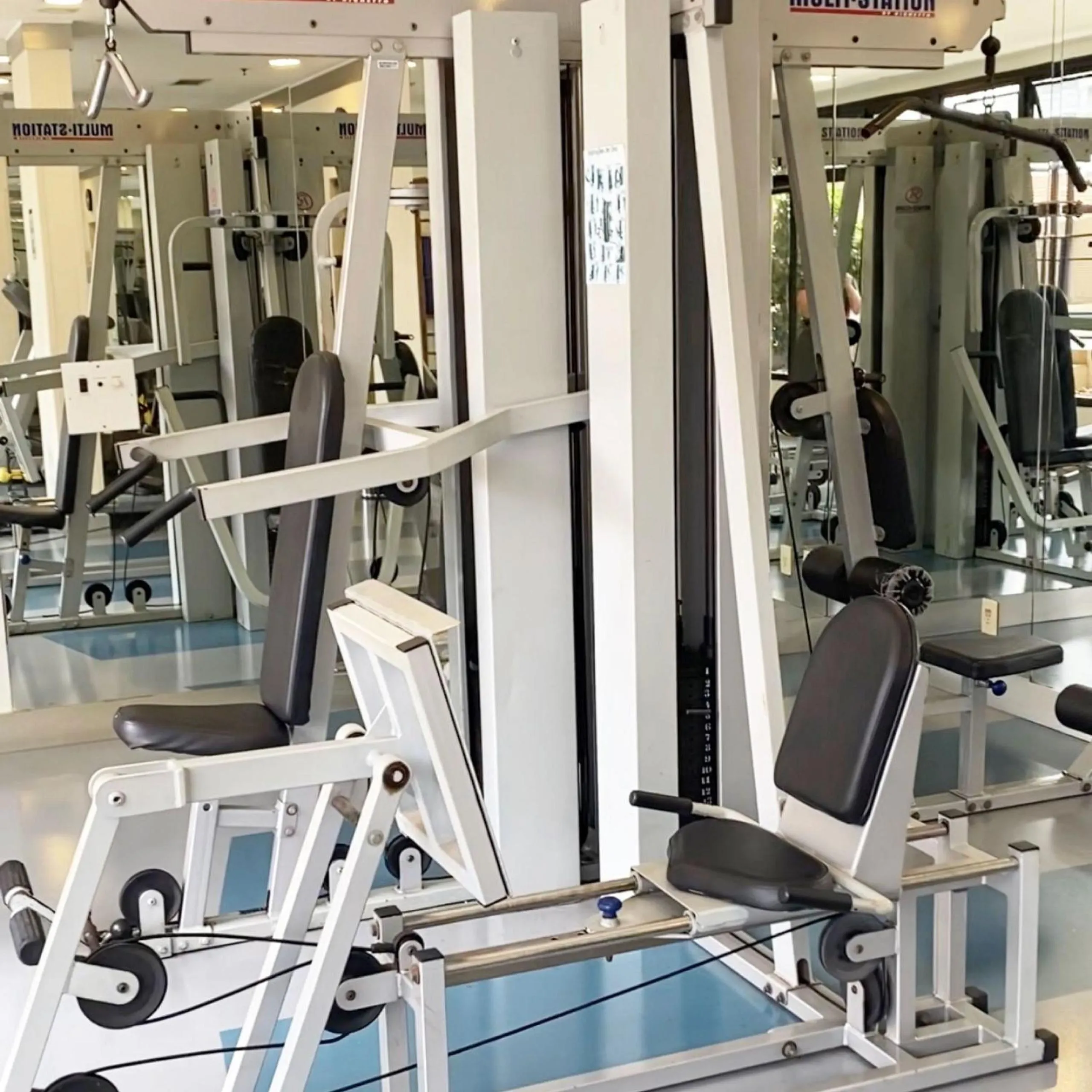 Fitness centre/facilities in Suite Flat Congonhas Duplo 1504
