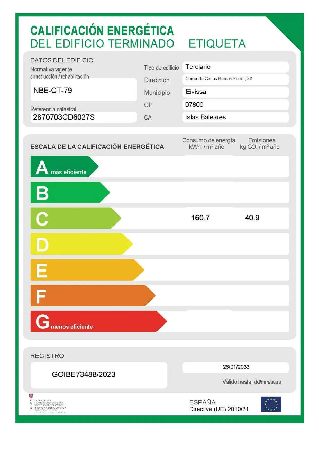 Logo/Certificate/Sign in Apartamentos Vibra Jabeque Blue - Adults only -New Opening 2025