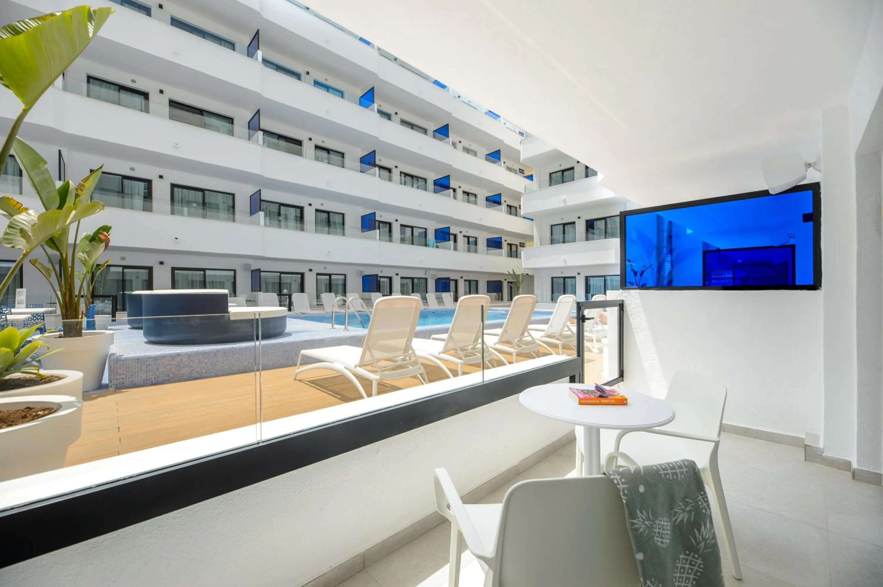 Balcony/Terrace in Apartamentos Vibra Jabeque Blue - Adults only -New Opening 2025