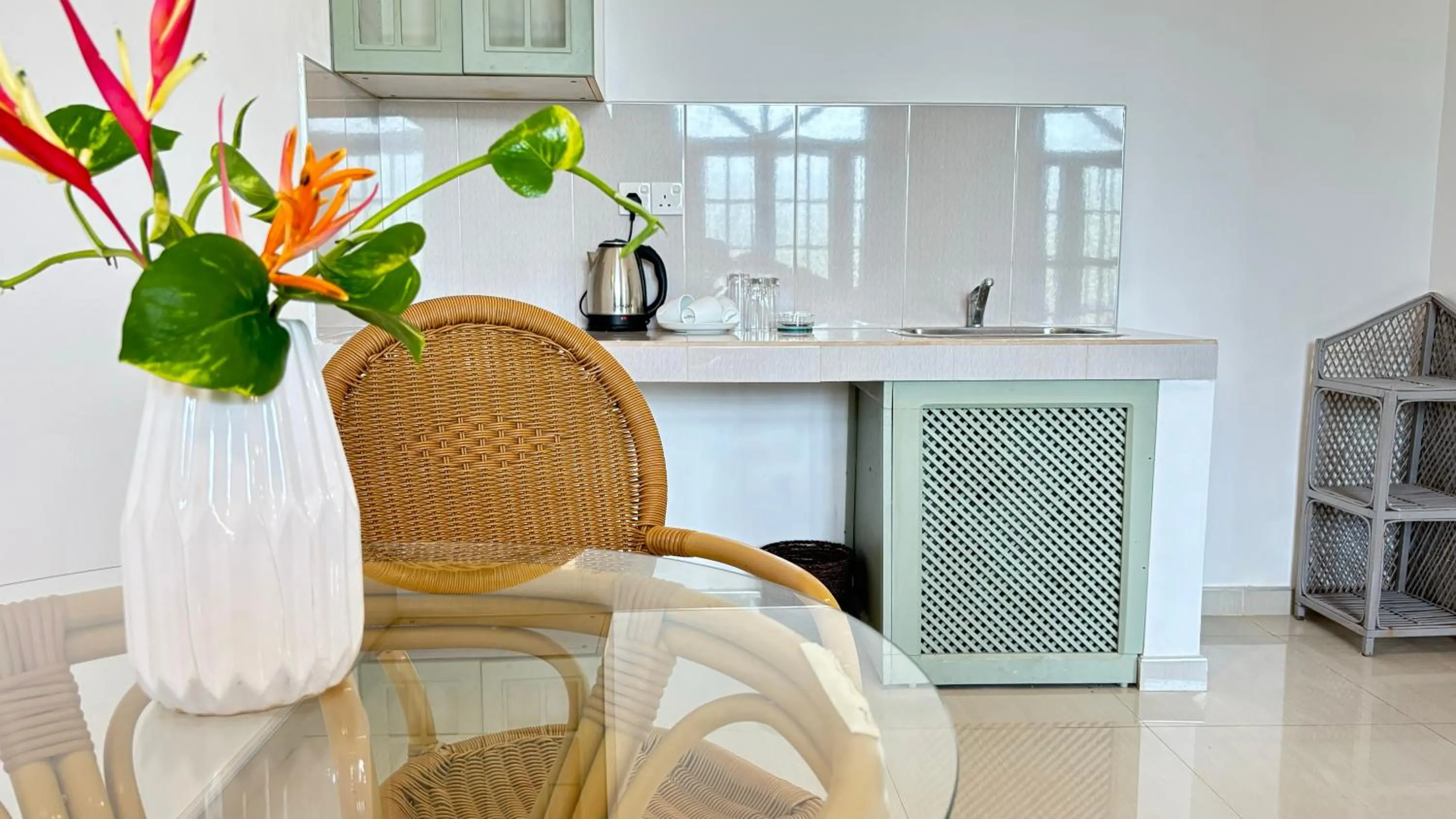 Kitchen or kitchenette in Chill Hill Hikkaduwa