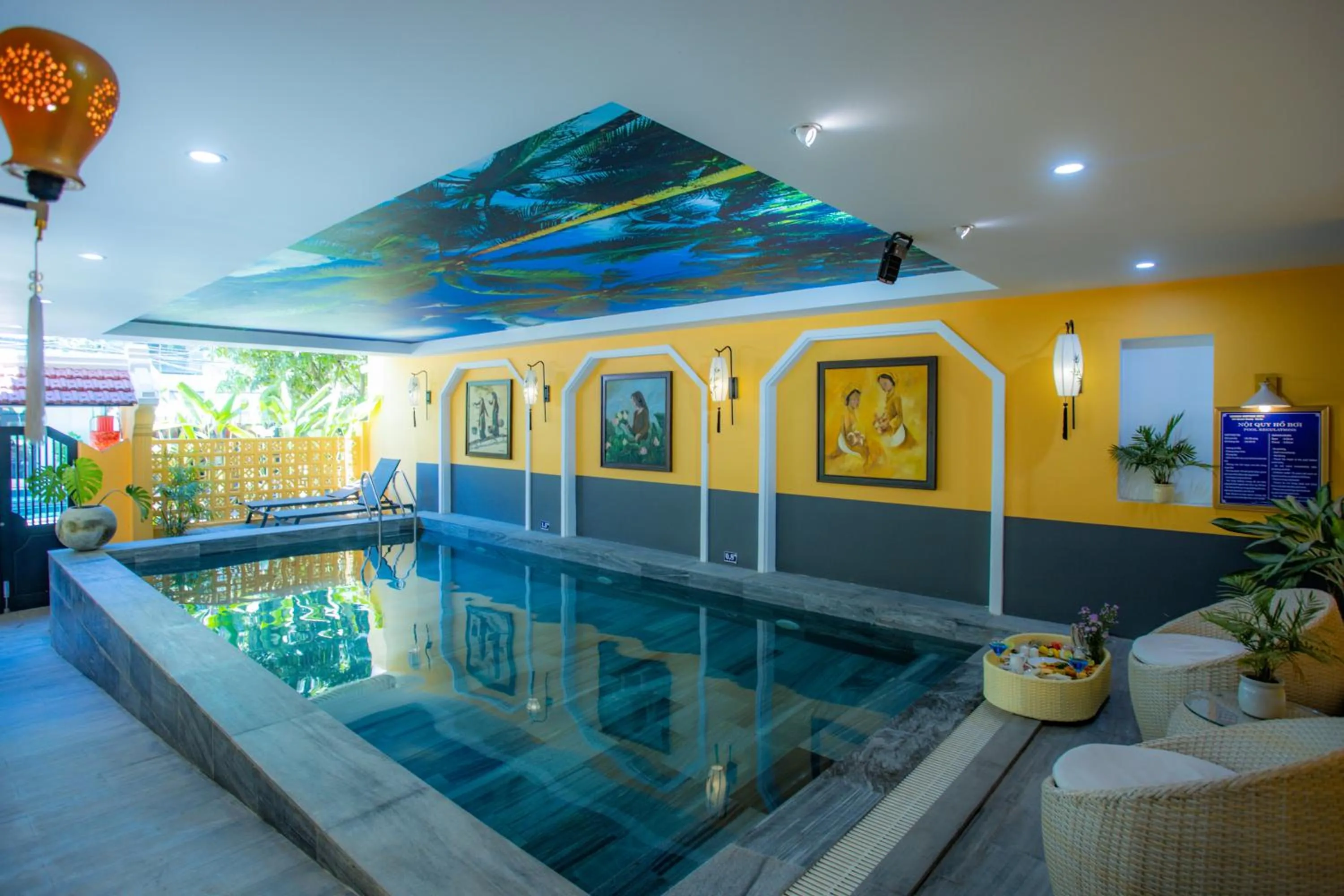 Swimming pool in Hoianan Boutique Hotel
