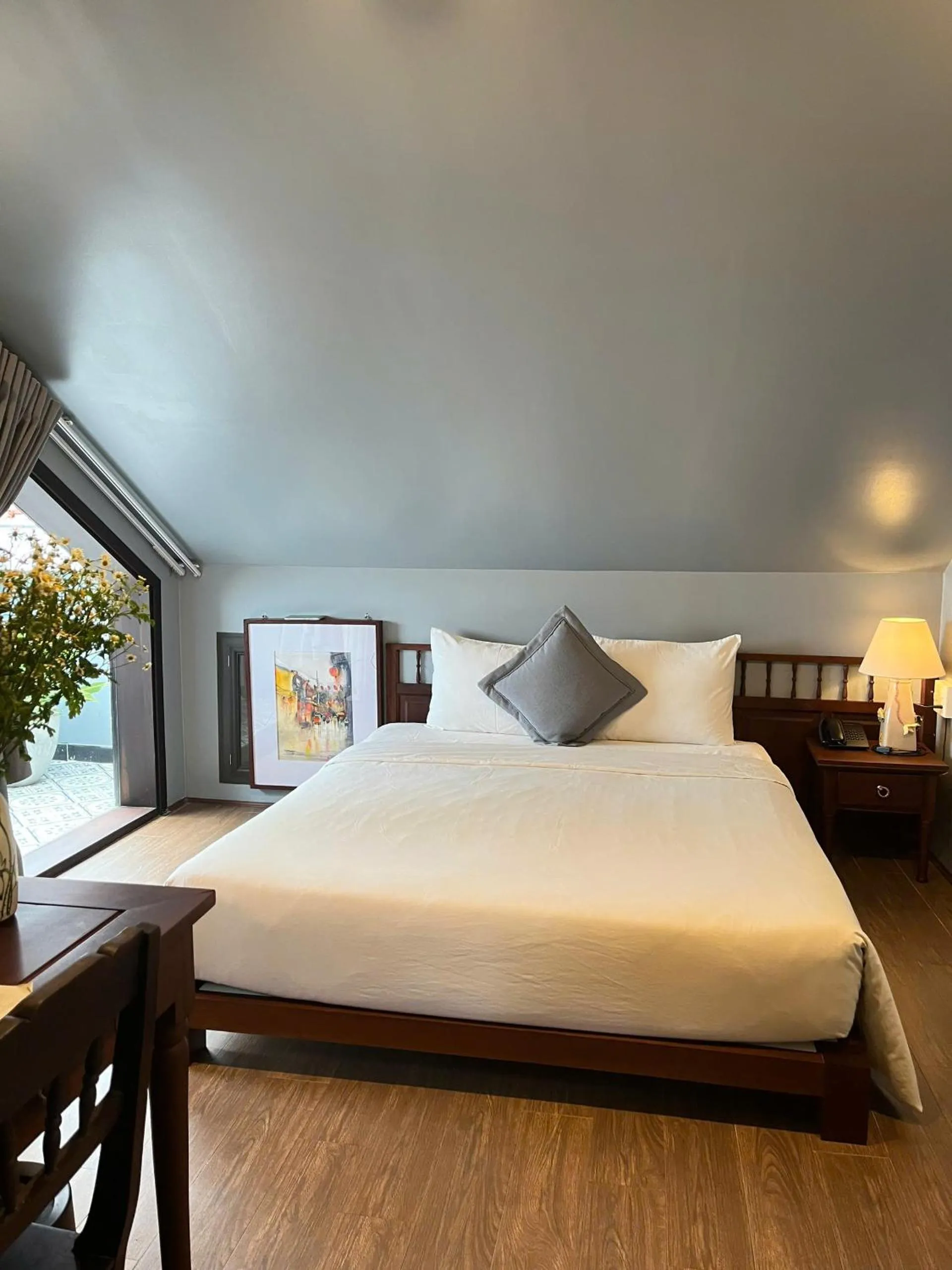Bed in Hoianan Boutique Hotel