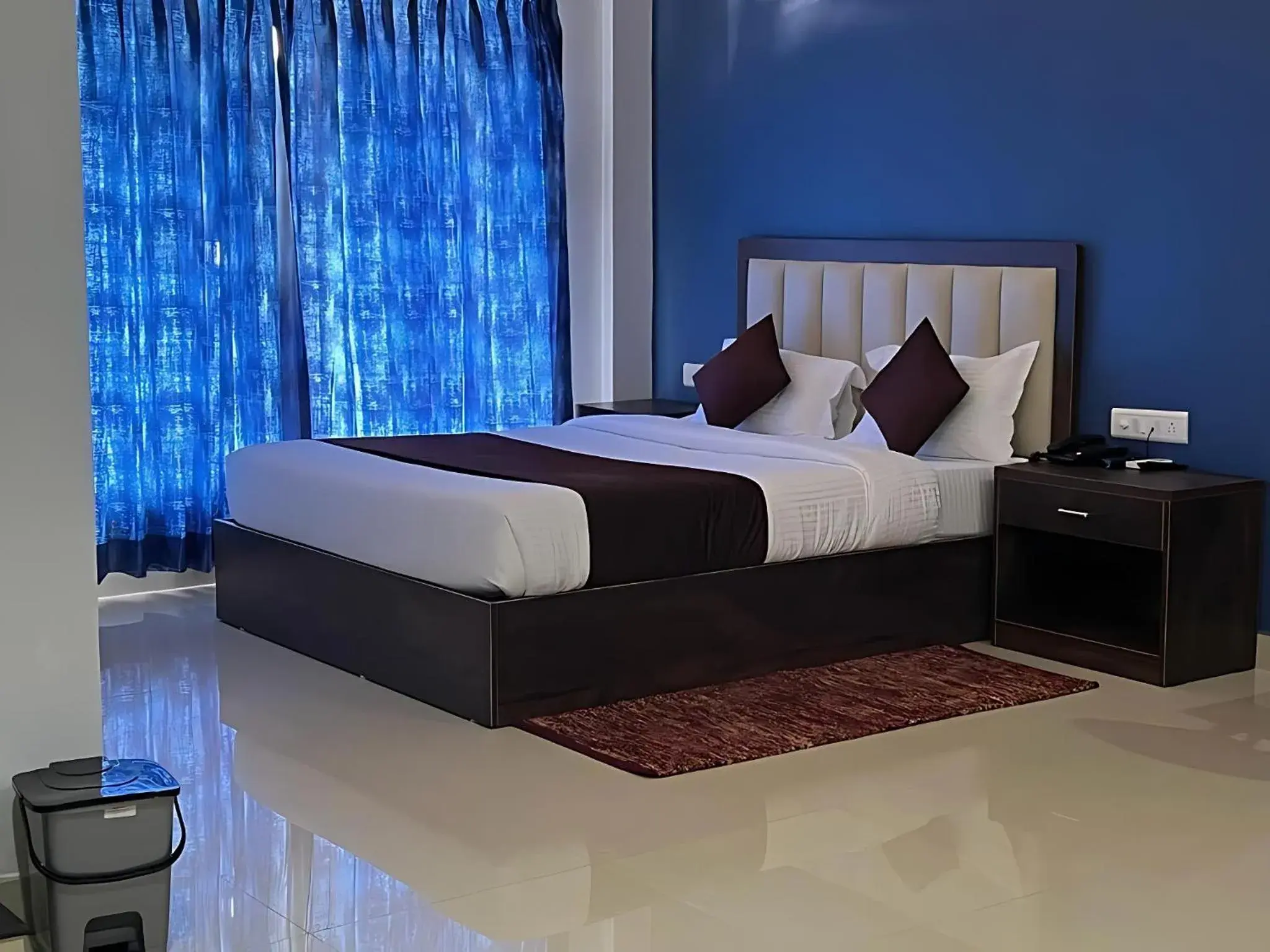 Bedroom, Bed in Hotel The Classic Verna Bedroom, Bed in Hotel The Classic Verna