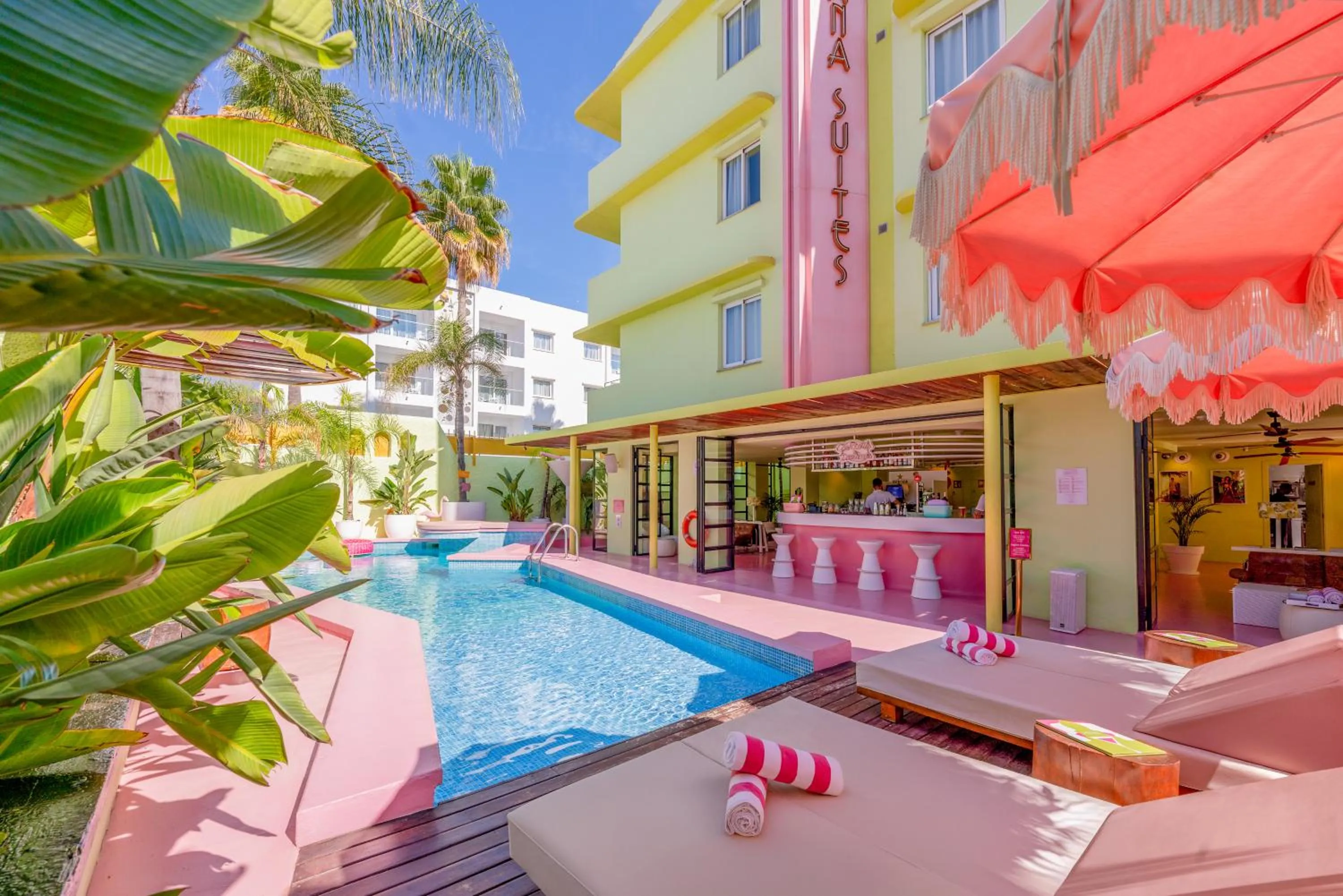 Swimming pool in Tropicana Ibiza Suites - Adults Only