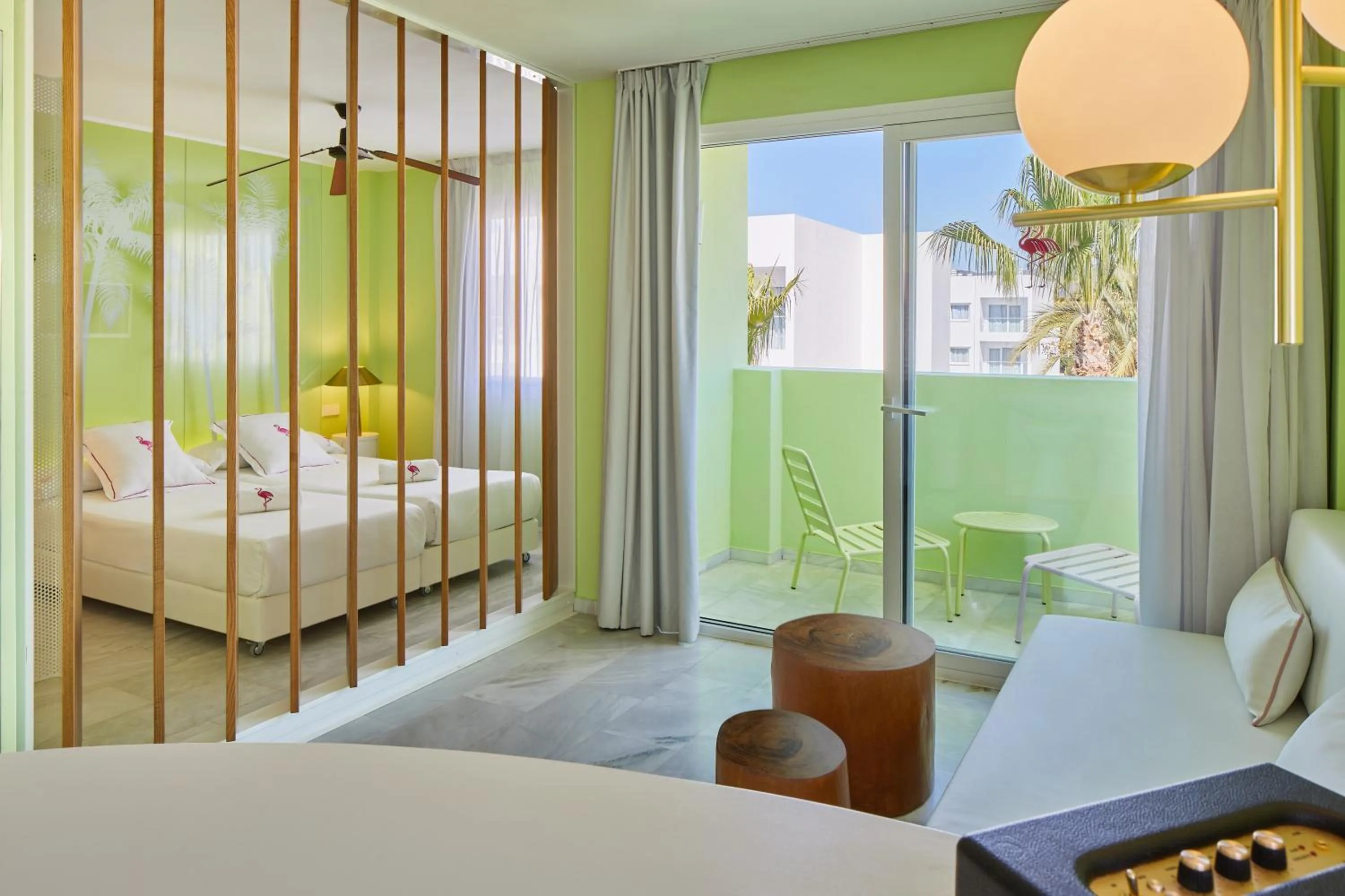 Bed in Tropicana Ibiza Suites - Adults Only