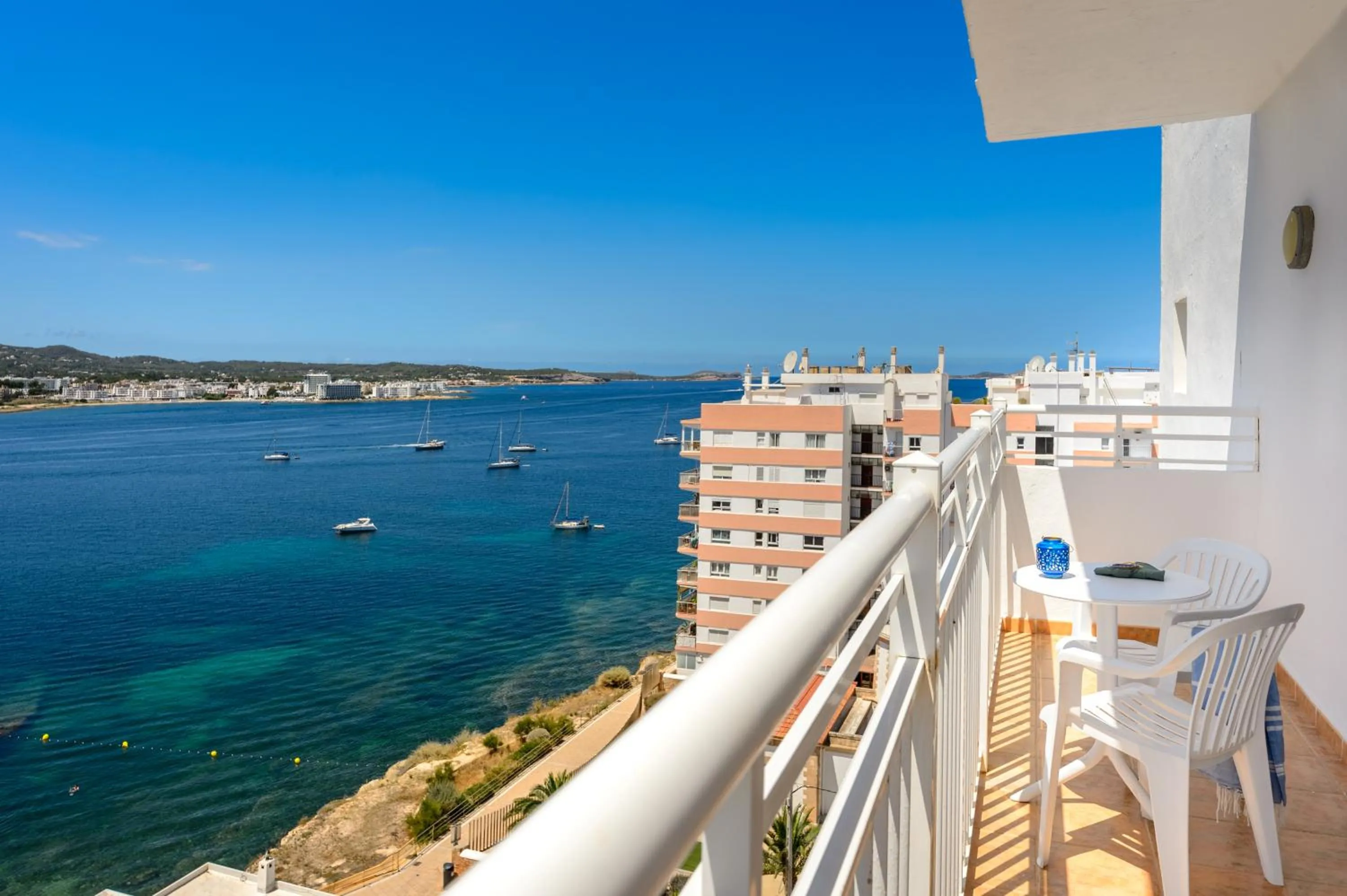 Balcony/Terrace in Aparthotel Vibra Sanan - Adults only