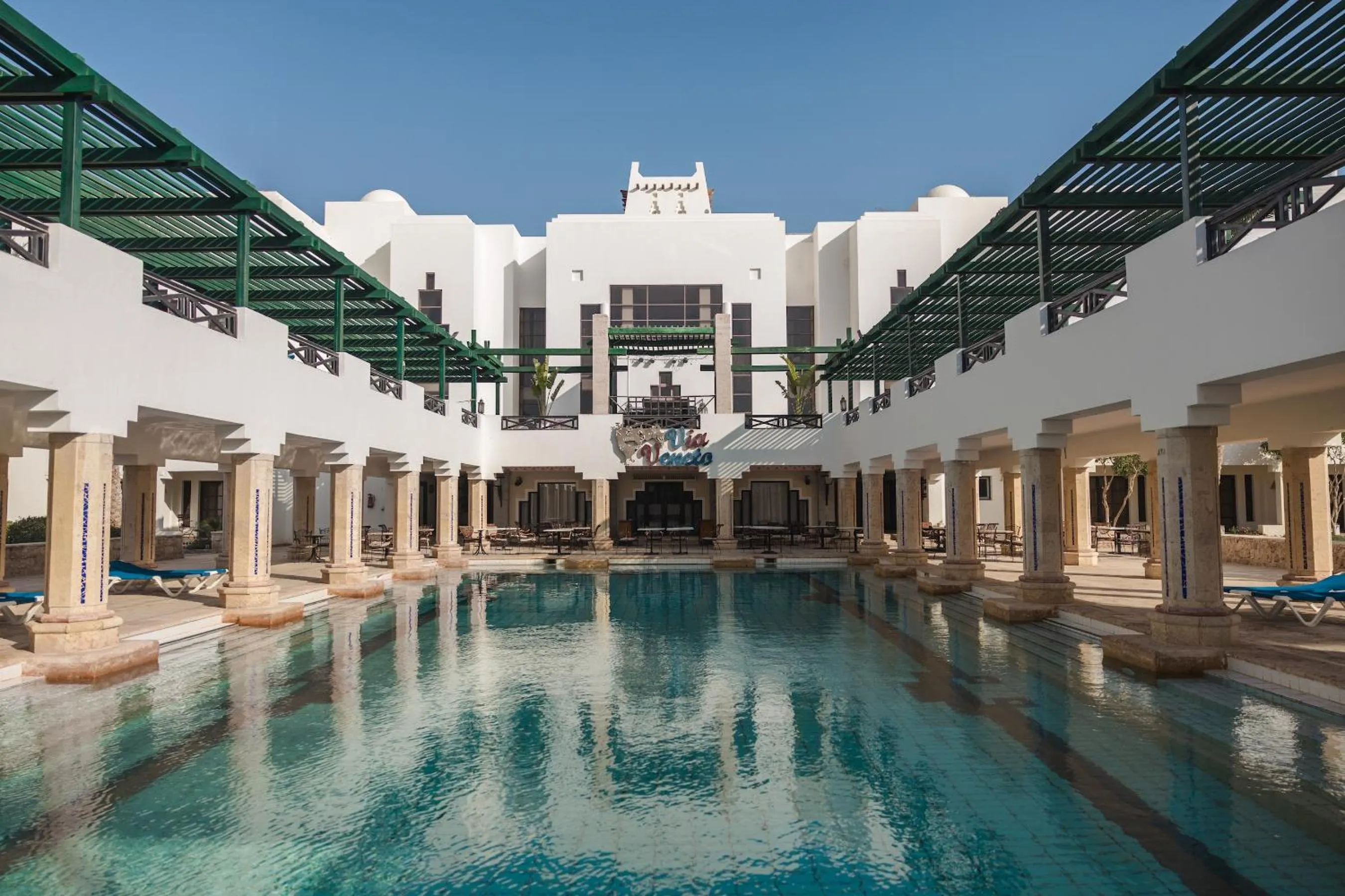 Property building in Sharm Resort