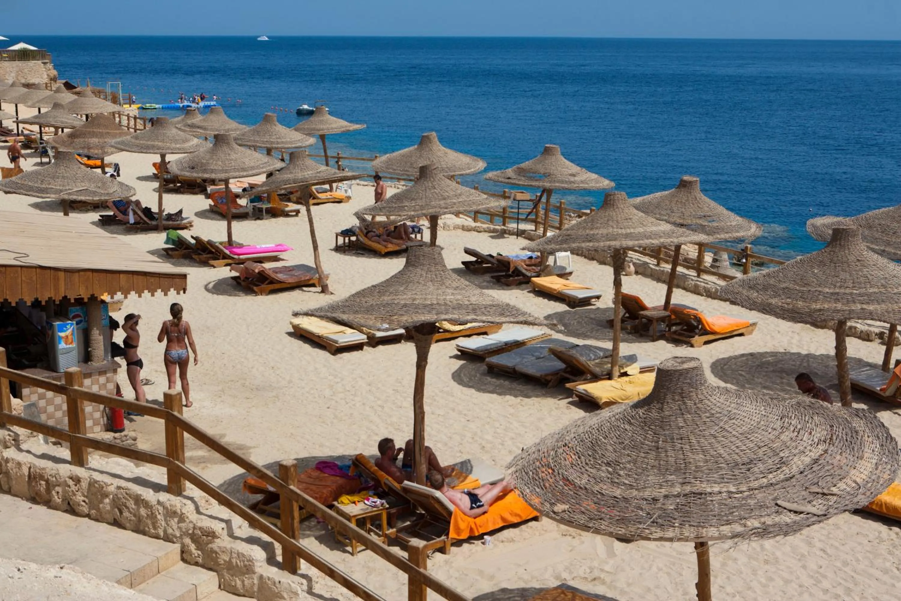 Beach in Sharm Resort
