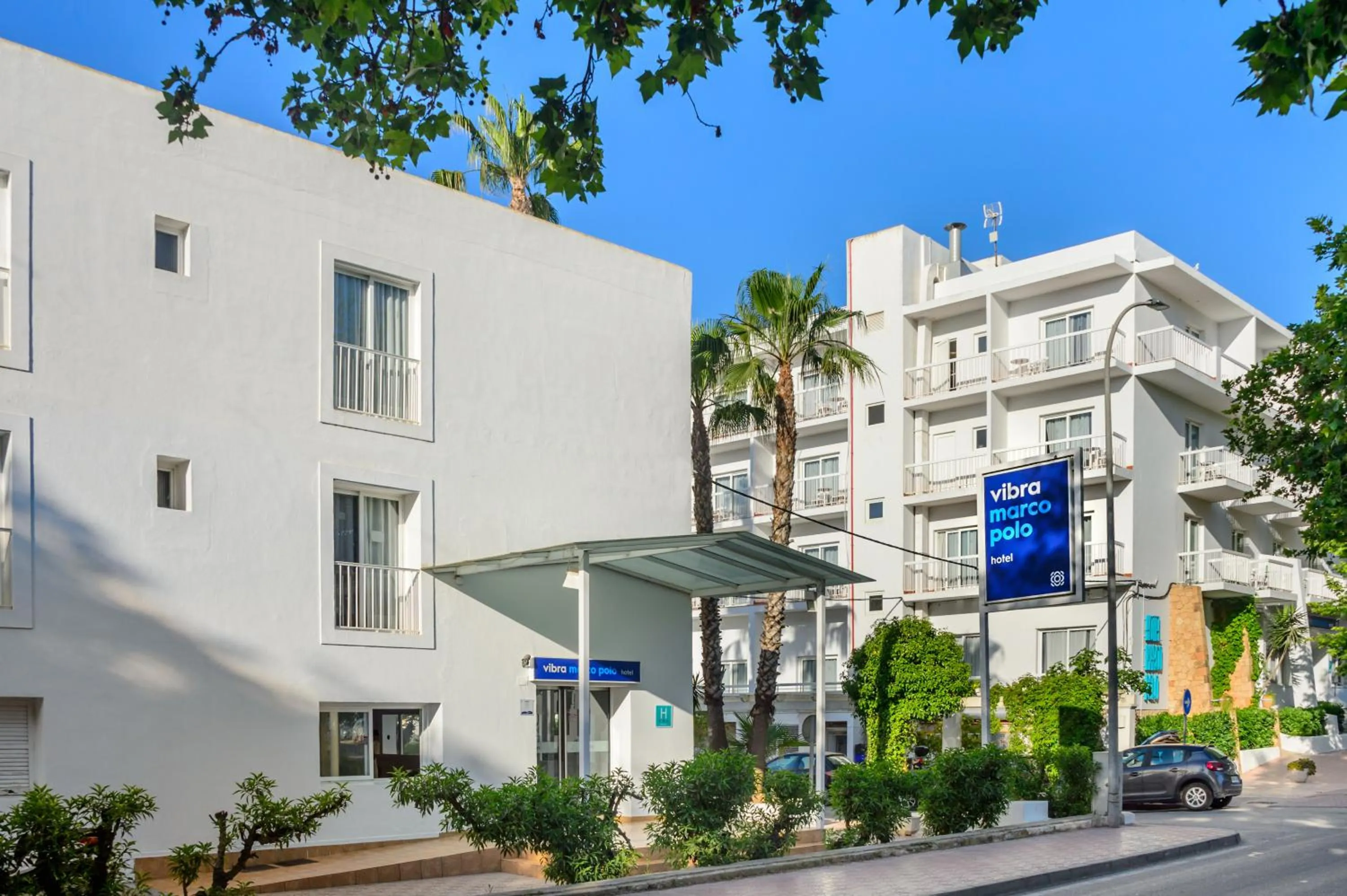Facade/entrance in Hotel Vibra Marco Polo II - Adults only