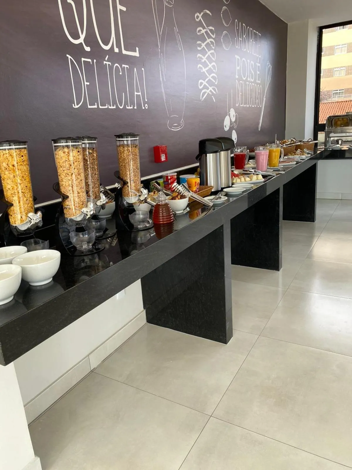 Breakfast in Diamond Hotéis e Flats