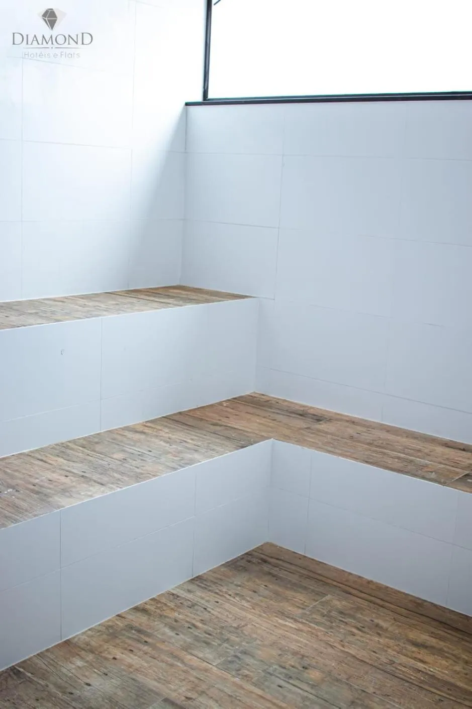 Steam room in Diamond Hotéis e Flats