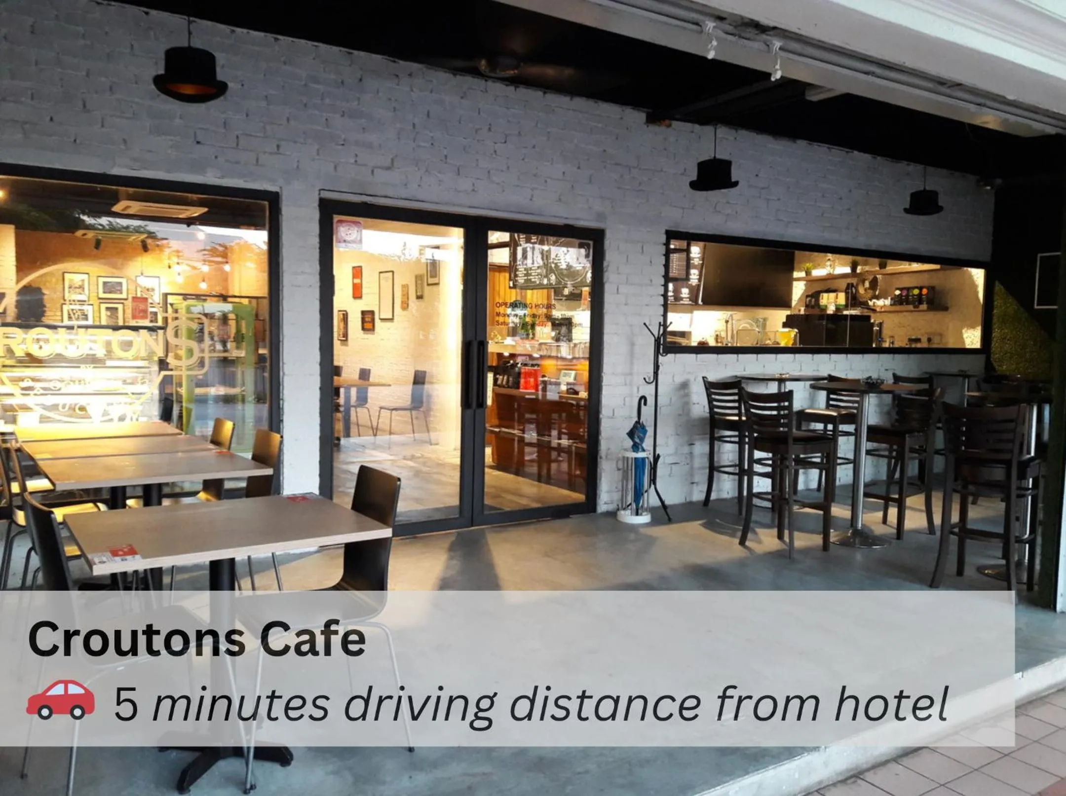 Restaurant/places to eat in Smile Hotel Serdang South City