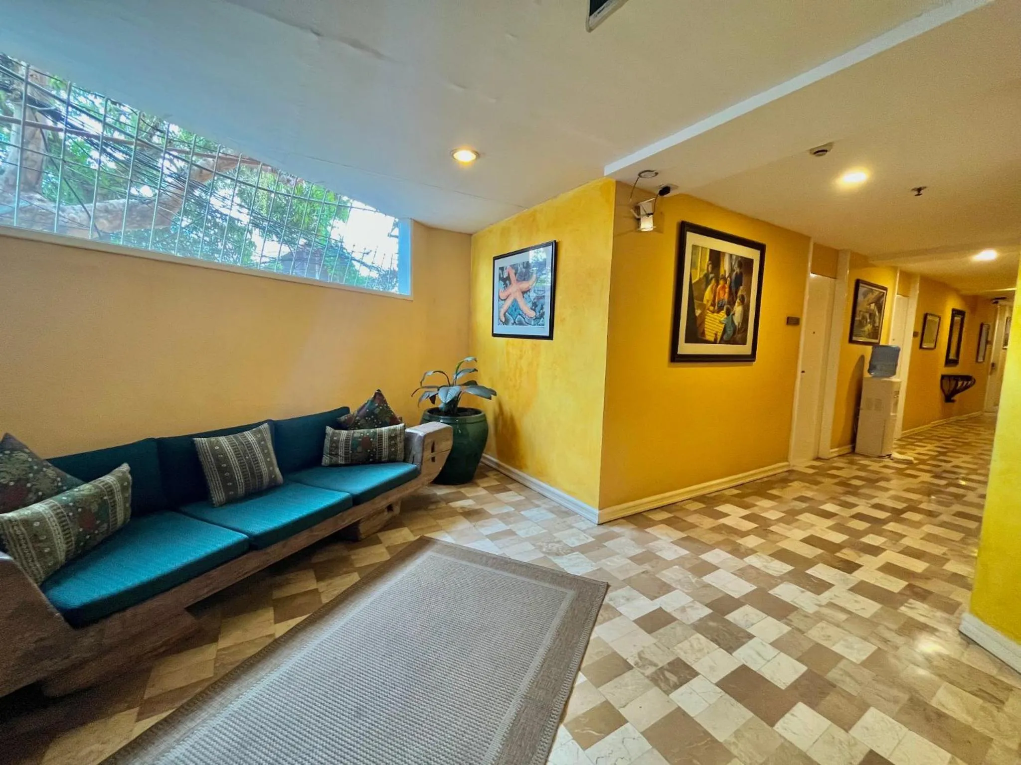 Seating area in Coco Grande Hotel