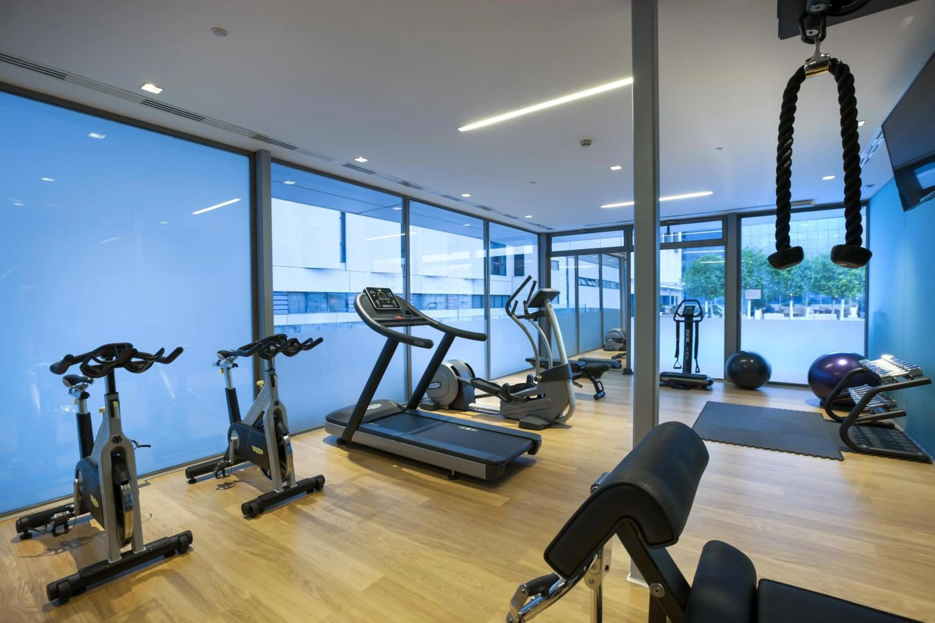 Fitness centre/facilities in NH Collection Sevilla
