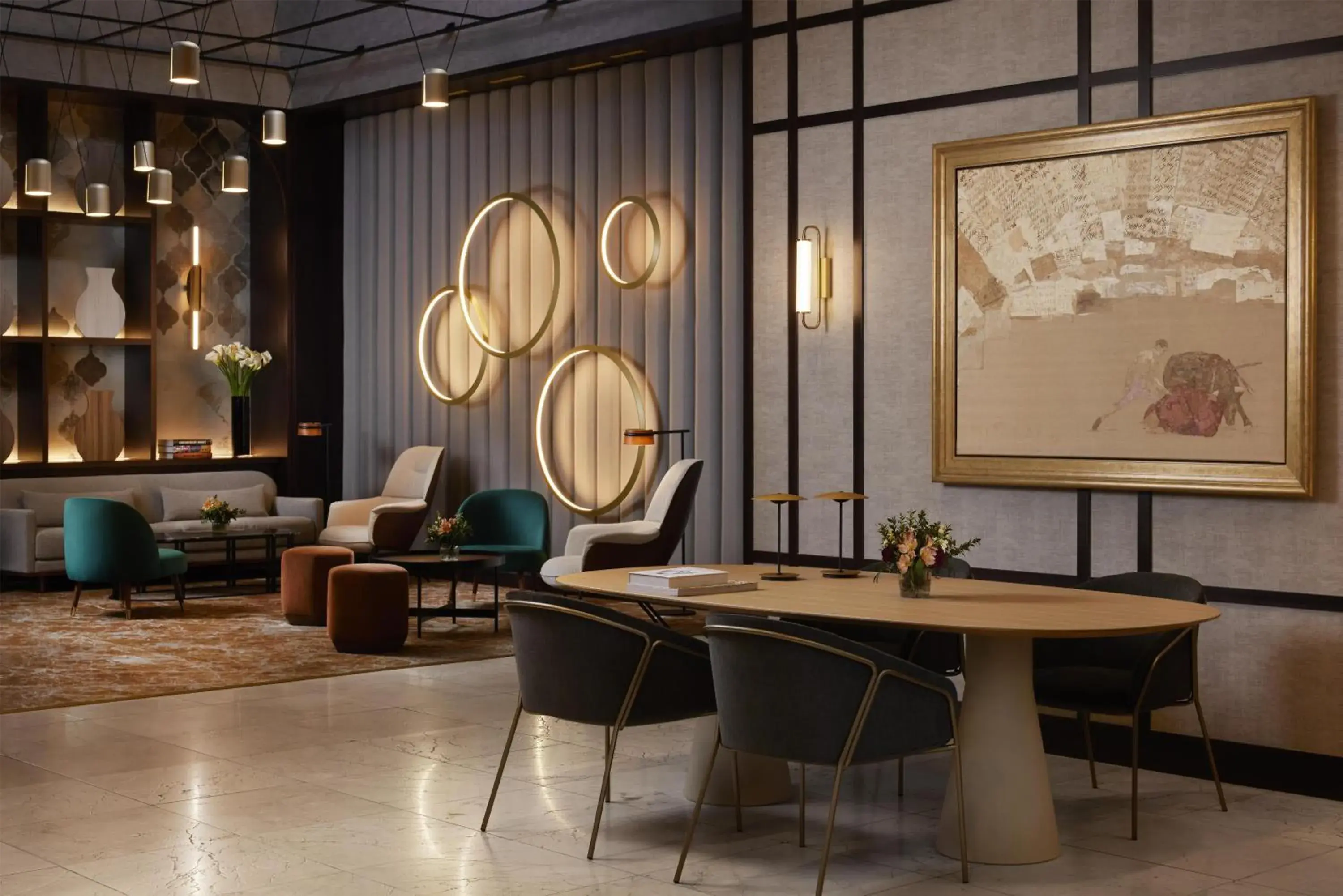 Lobby or reception in NH Collection Sevilla Lobby or reception in NH Collection Sevilla