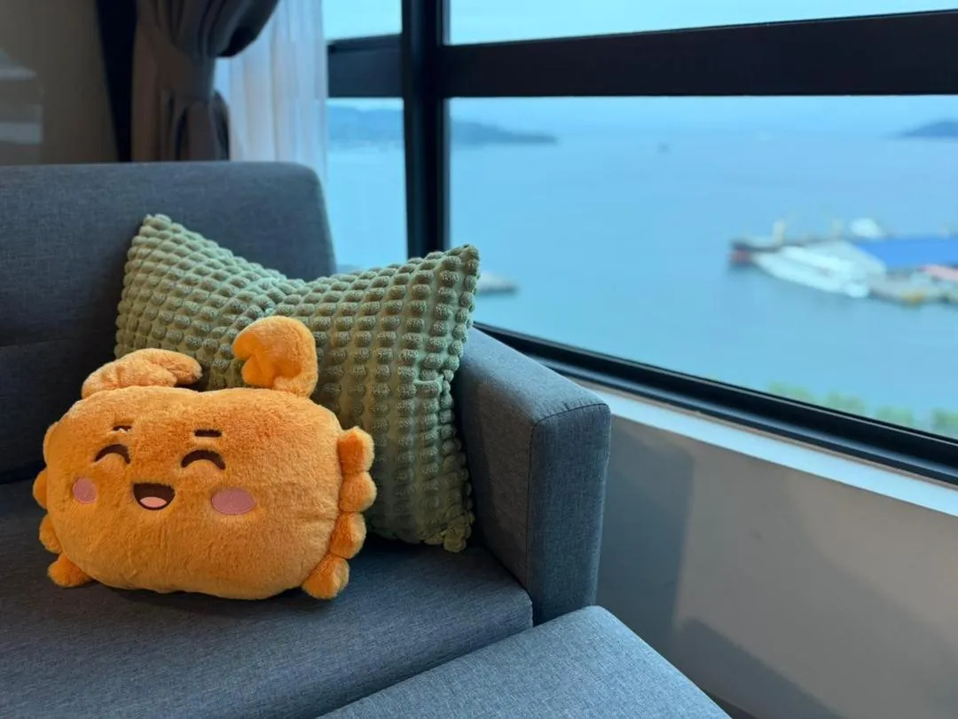 Living room in Luca Suites - Jesselton Quay