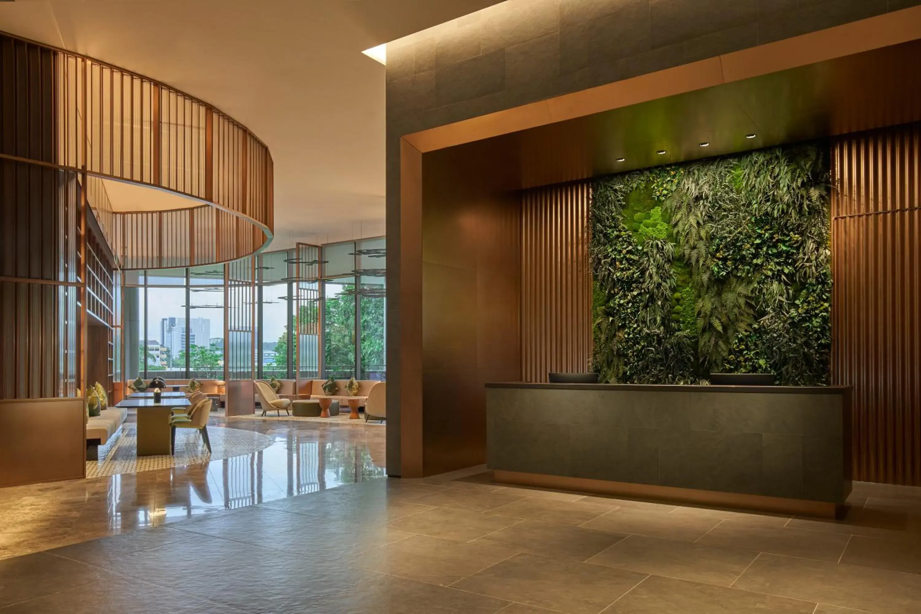 Lobby or reception in Citadines Connect Rochester Singapore Lobby or reception in Citadines Connect Rochester Singapore